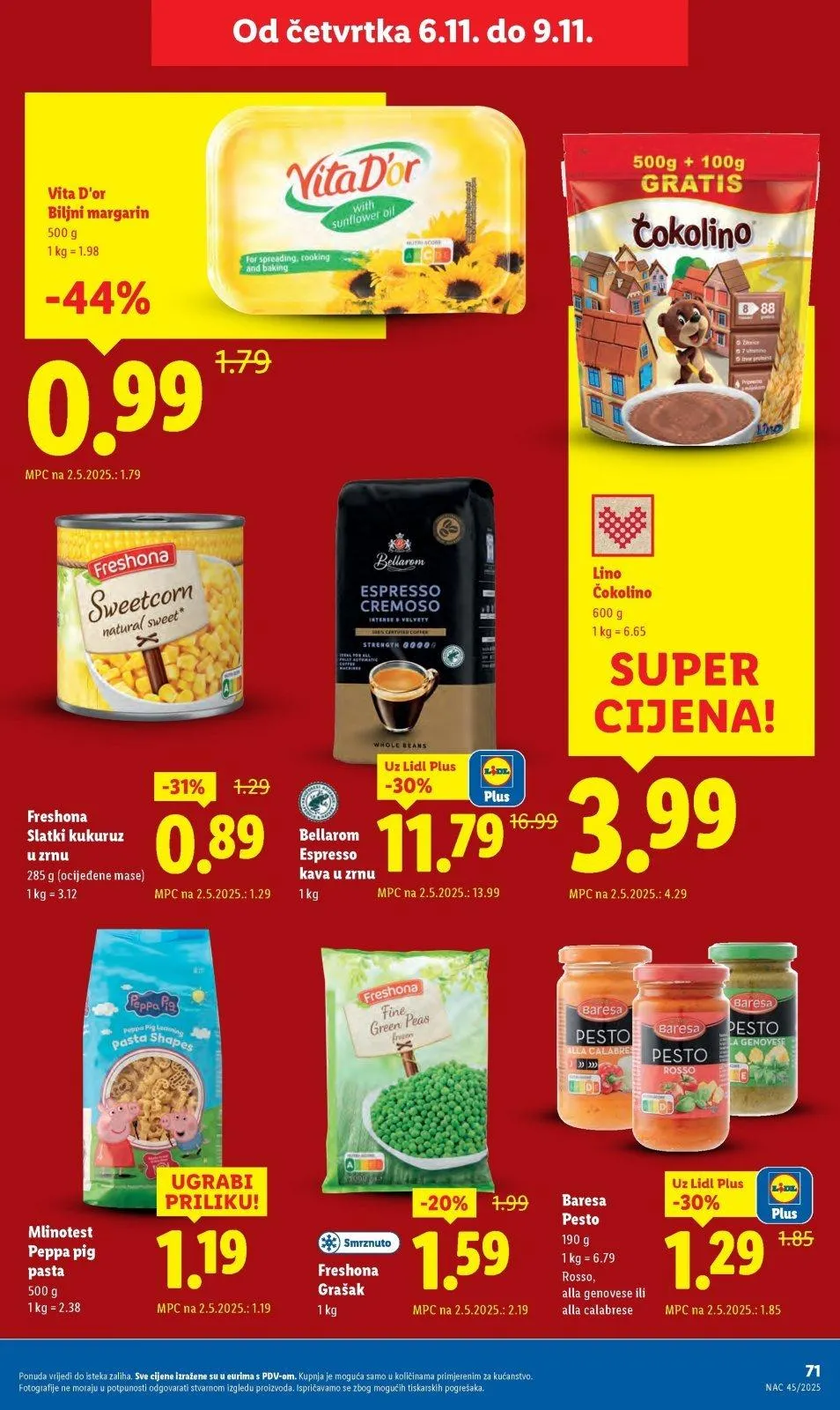 Katalog Lidl katalog do 09.11.2025 od 30. listopada do 9. studenoga 2025. - Pregled Stranica 71