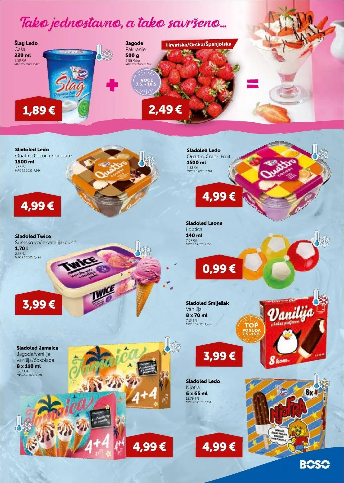 Katalog Boso katalog do 20.05.2026 od 8. svibnja do 20. svibnja 2026. - Pregled Stranica 9