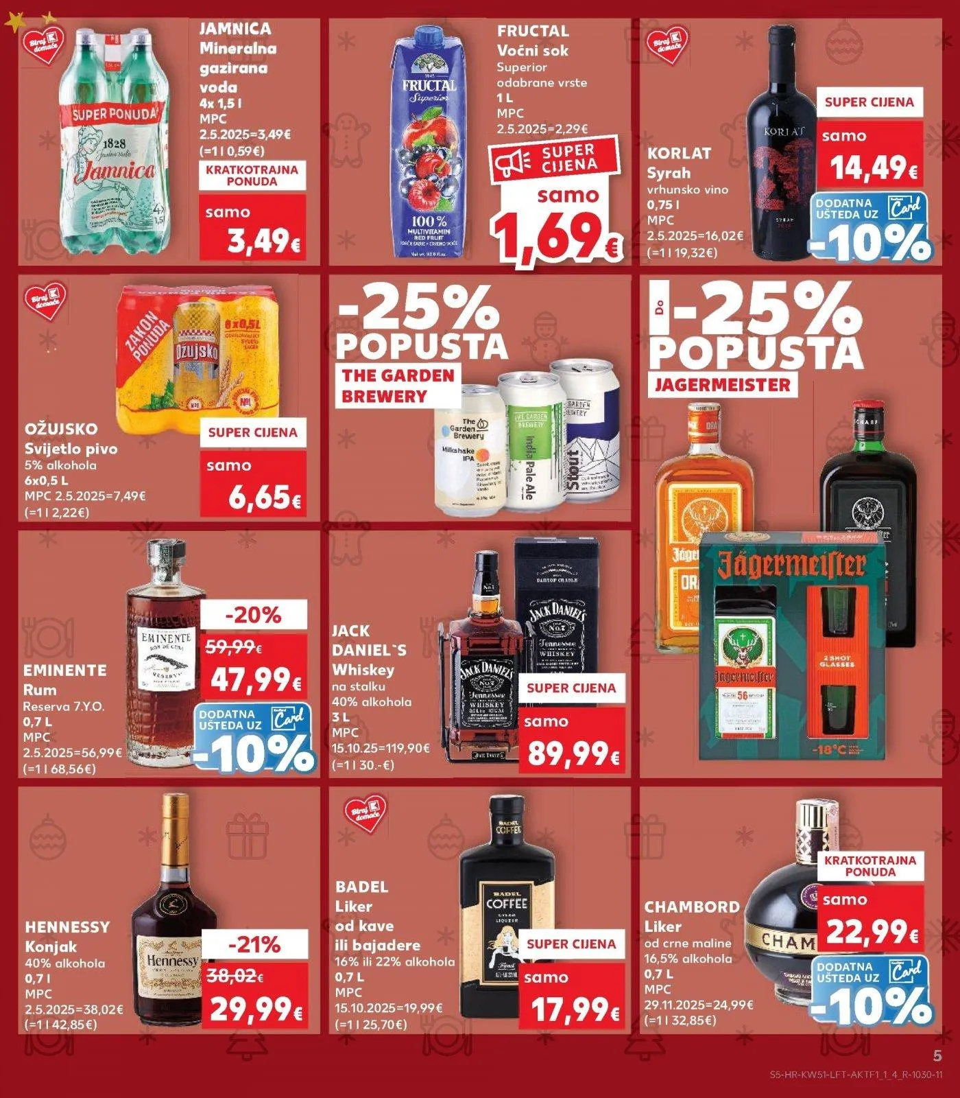 Katalog Kaufland katalog do 26.12.2025 od 17. prosinca do 26. prosinca 2025. - Pregled Stranica 5