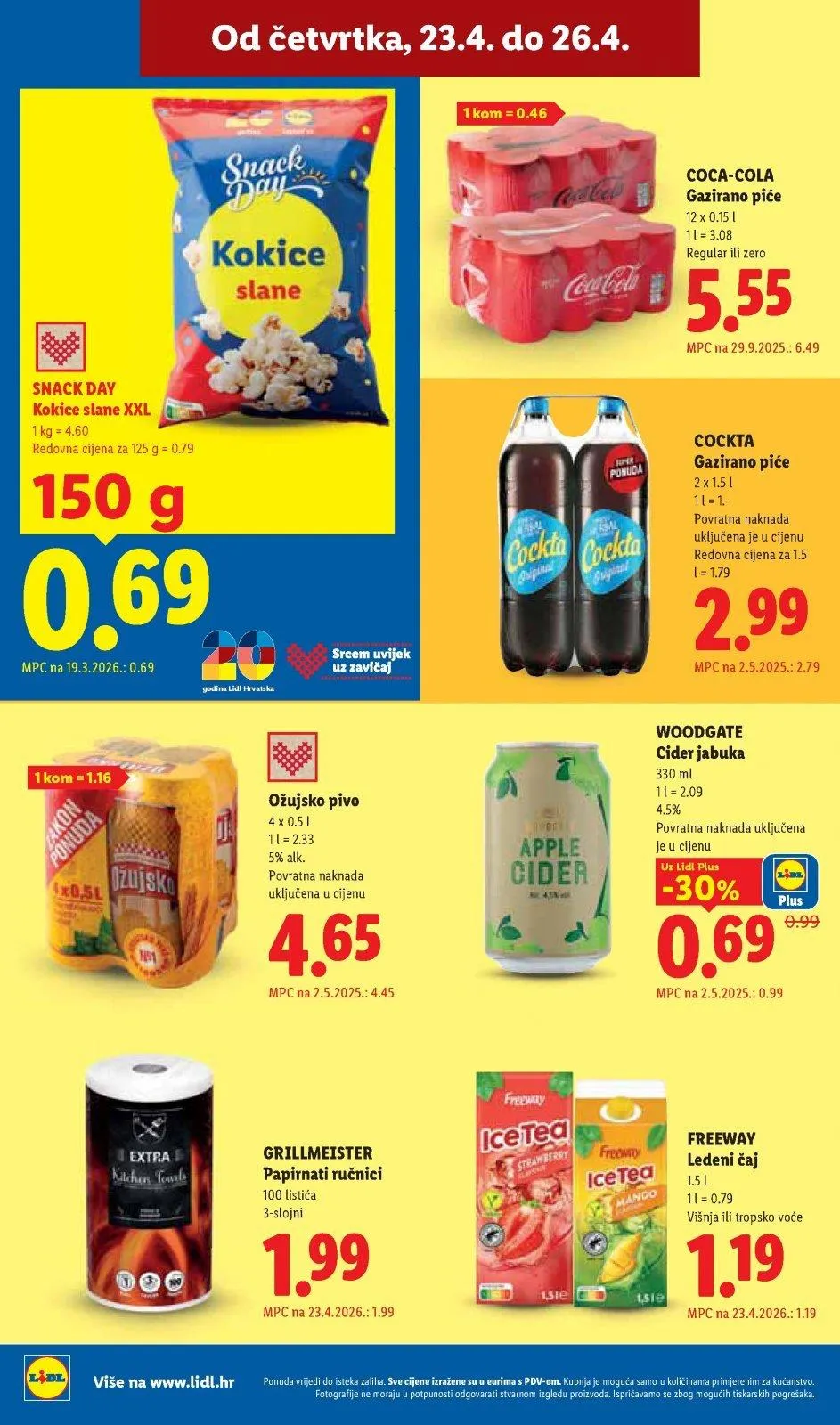 Katalog Lidl katalog do 26.04.2026 od 16. travnja do 26. travnja 2026. - Pregled Stranica 50