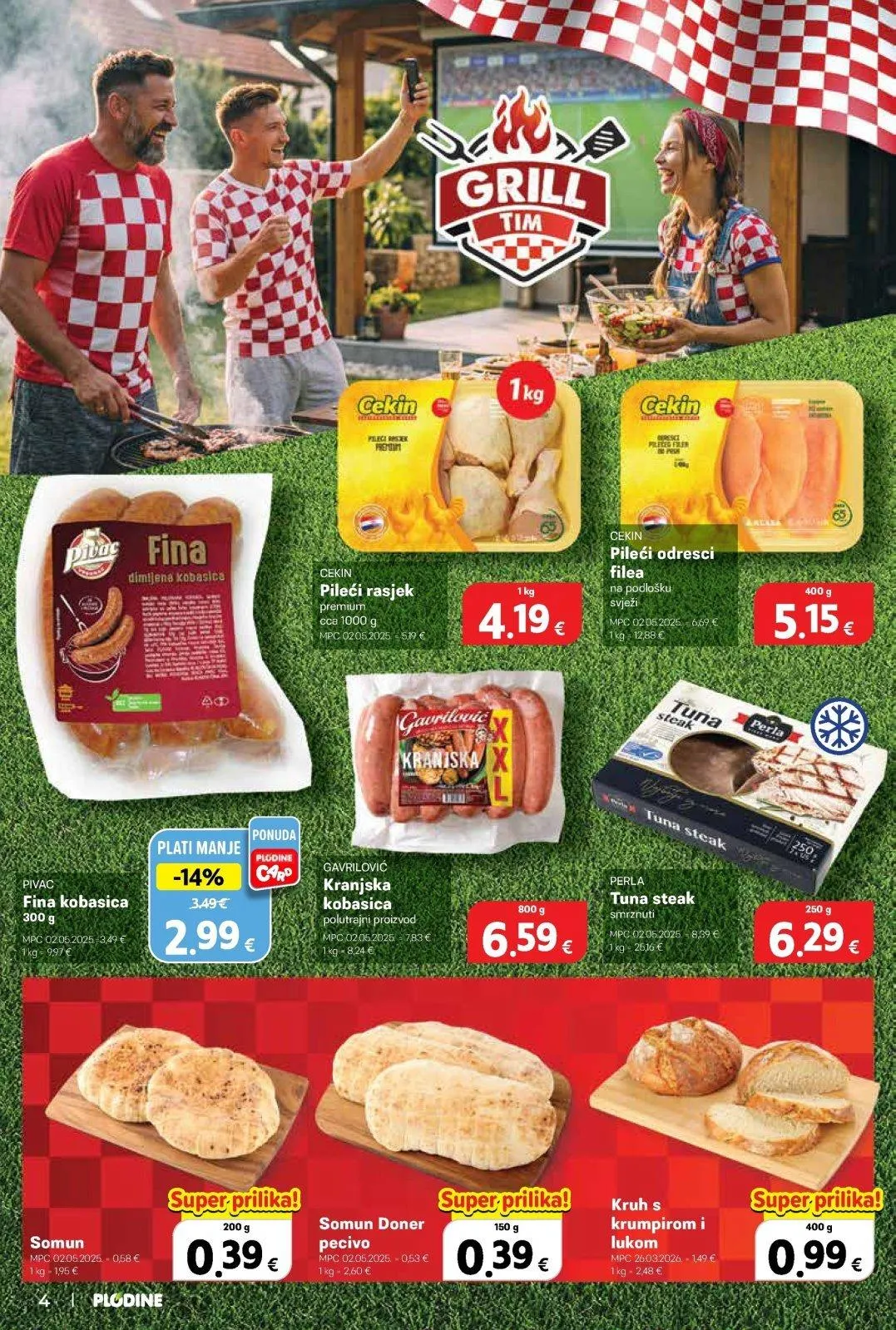 Katalog Plodine katalog do 07.07.2026 od 1. srpnja do 7. srpnja 2026. - Pregled Stranica 4