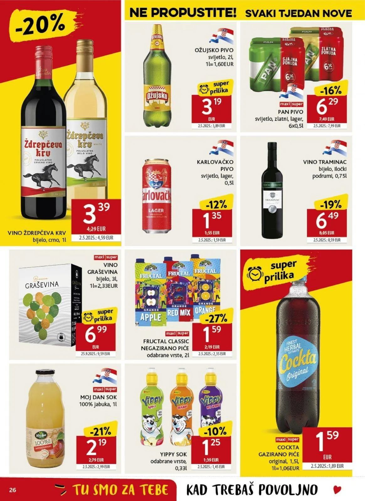 Katalog Konzum katalog do 20.01.2026 od 15. siječnja do 20. siječnja 2026. - Pregled Stranica 26