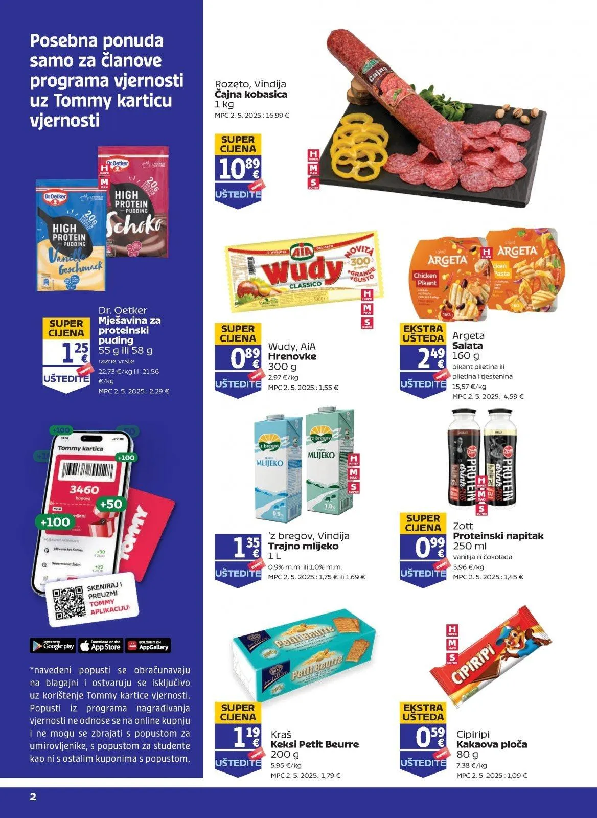 Katalog Tommy katalog do 22.04.2026 od 16. travnja do 22. travnja 2026. - Pregled Stranica 2