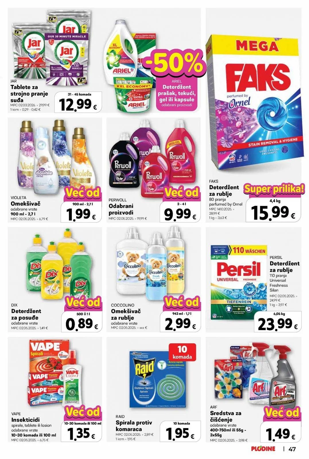 Katalog Plodine katalog do 23.06.2026 od 17. lipnja do 23. lipnja 2026. - Pregled Stranica 47