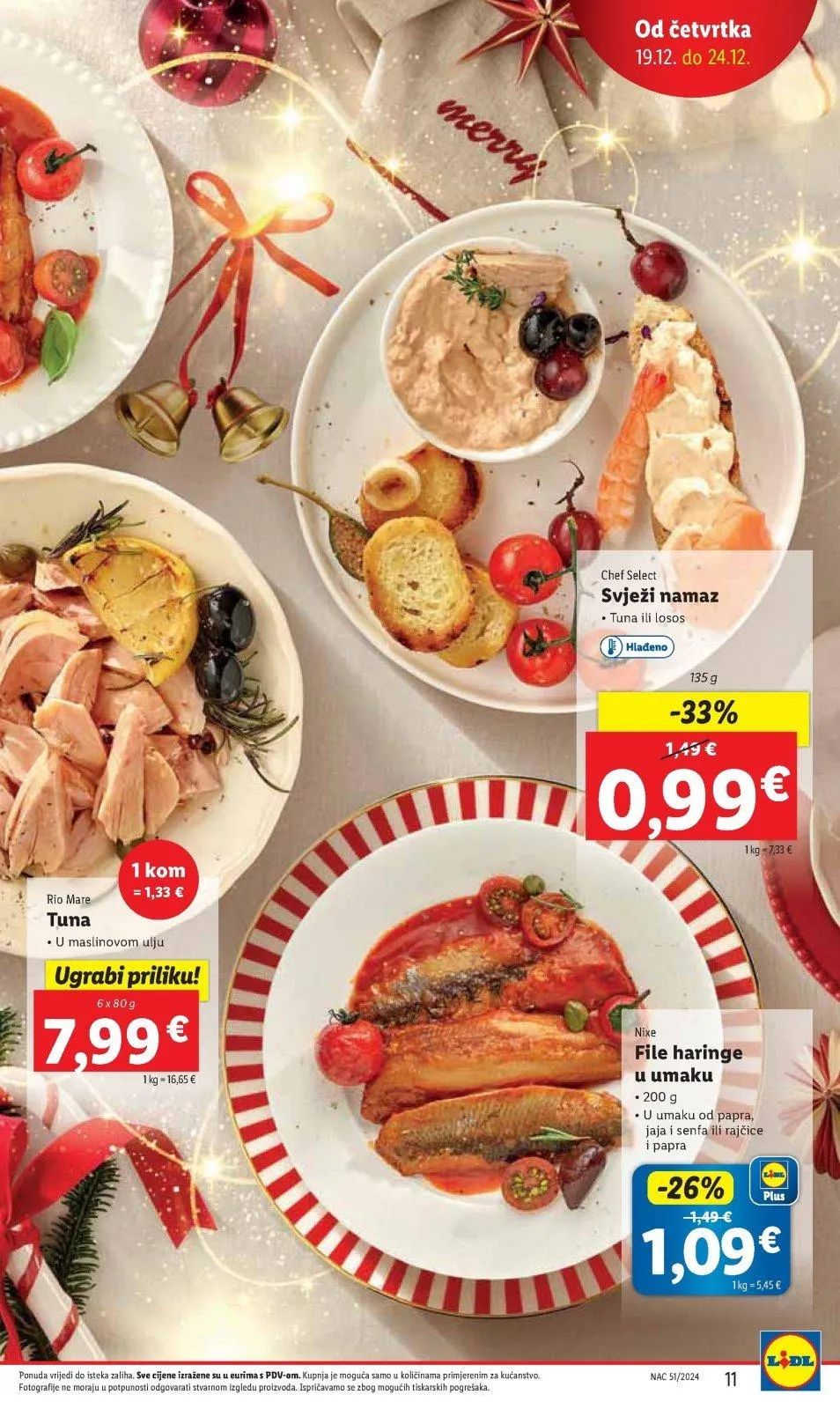 Katalog Lidl katalog do 24.12.2024 od 20. prosinca do 24. prosinca 2024. - Pregled Stranica 11