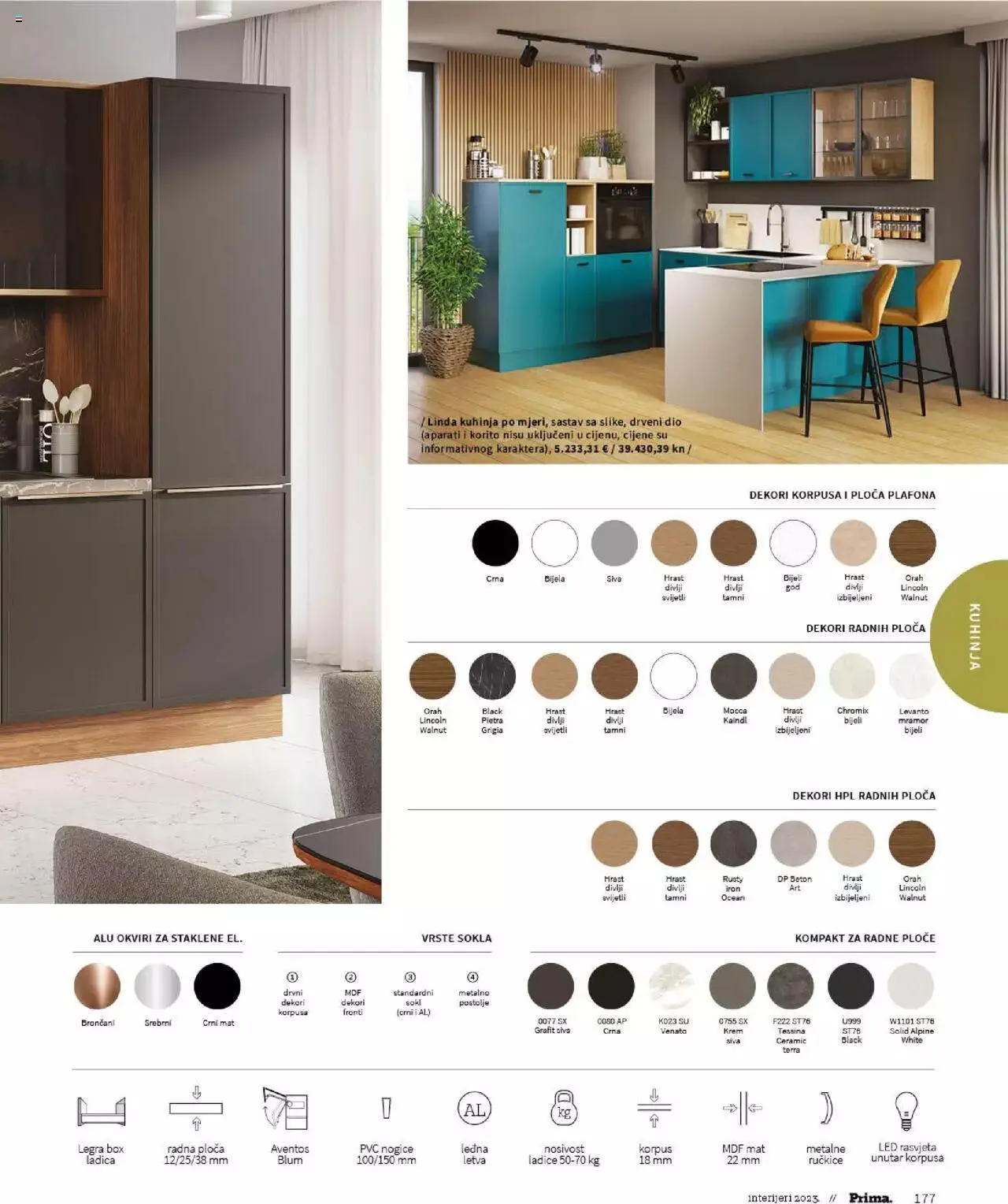 Katalog Katalog interijeri 2023 Prima od 20. veljače do 31. prosinca 2023. - Pregled Stranica 179