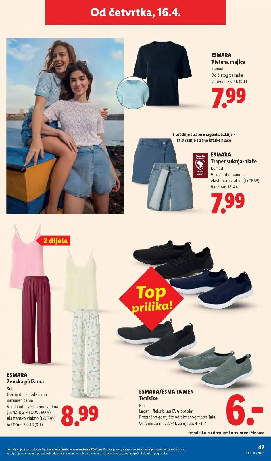 Katalog Lidl katalog do 19.04.2026 od 9. travnja do 19. travnja 2026. - Pregled Stranica 47