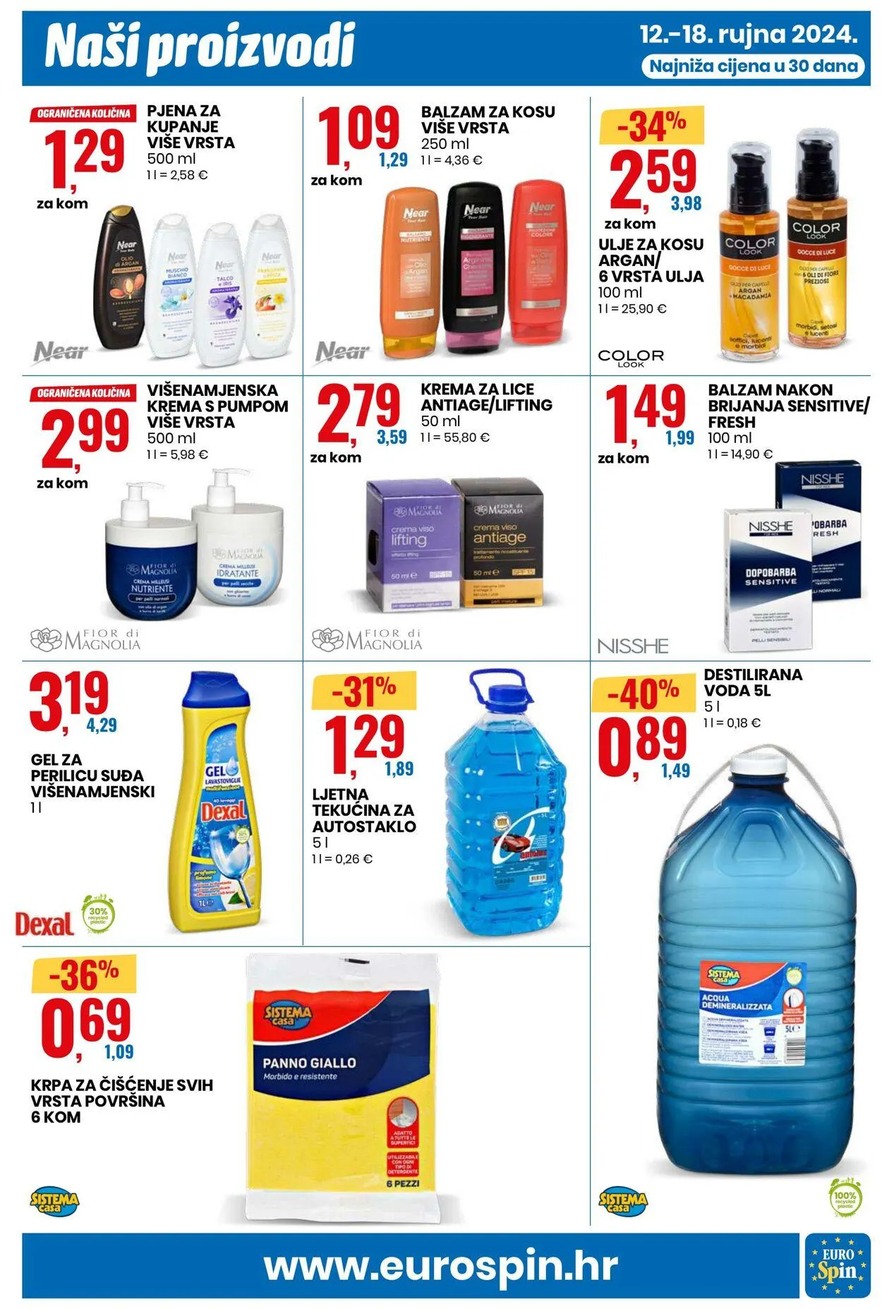 Katalog Eurospin od 11. rujna do 19. rujna 2024. - Pregled Stranica 19