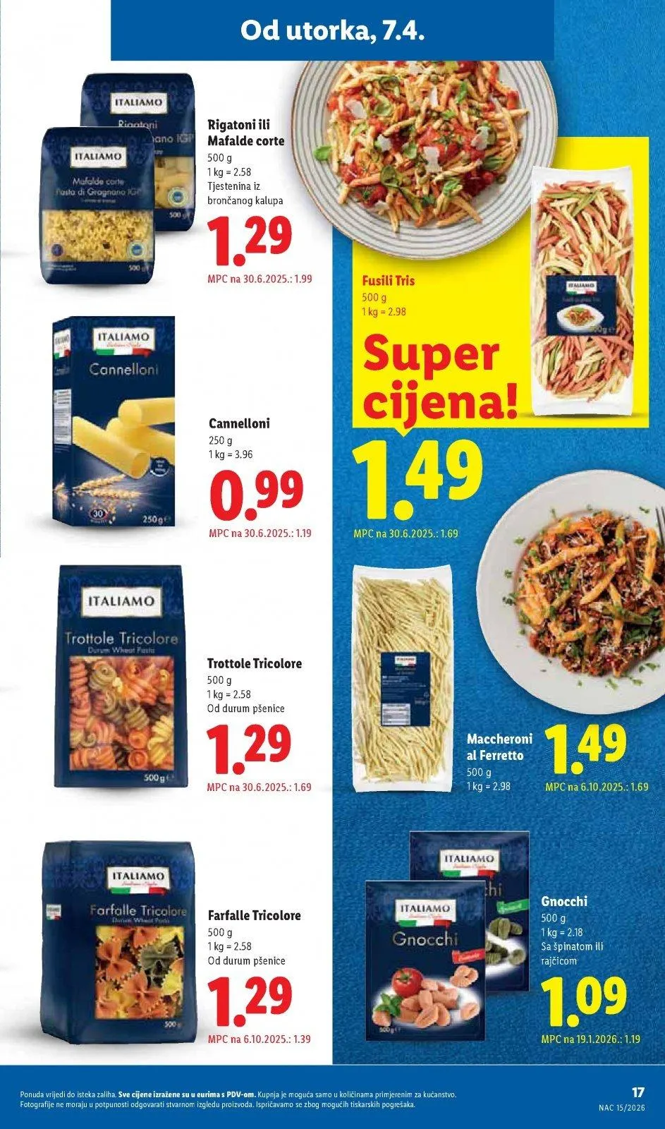 Katalog Lidl katalog do 12.04.2026 od 2. travnja do 12. travnja 2026. - Pregled Stranica 17
