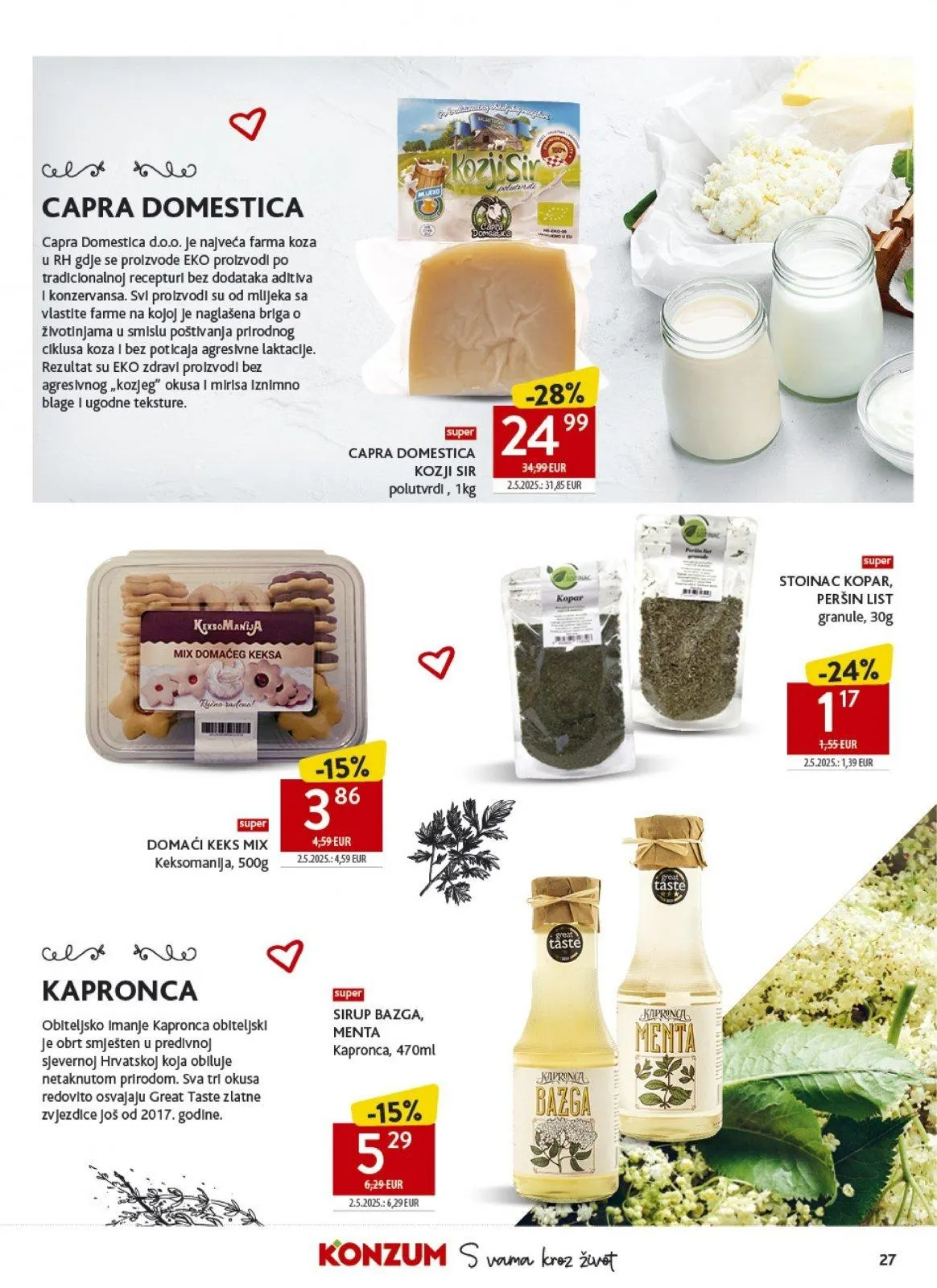 Katalog Konzum katalog do 23.06.2026 od 17. lipnja do 23. lipnja 2026. - Pregled Stranica 27