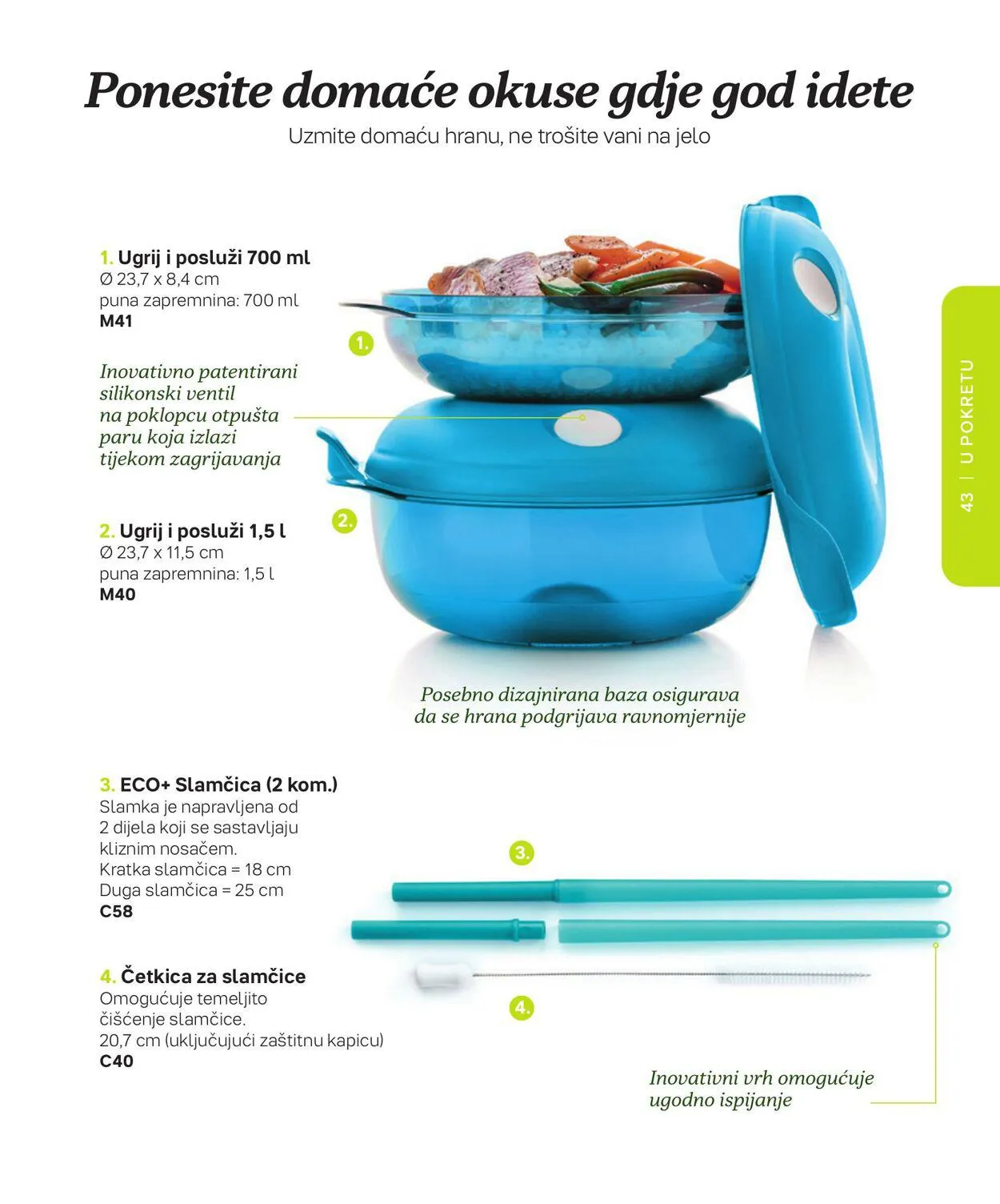 Katalog Tupperware od 1. lipnja do 31. srpnja 2023. - Pregled Stranica 43