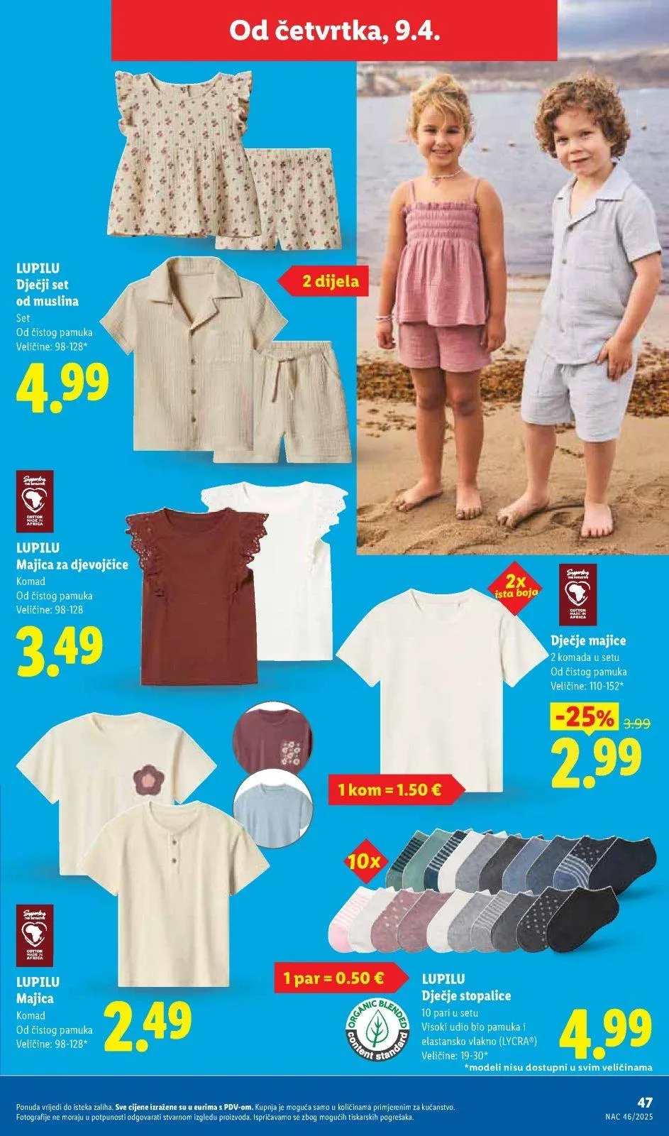 Katalog Lidl katalog do 12.04.2026 od 2. travnja do 12. travnja 2026. - Pregled Stranica 47
