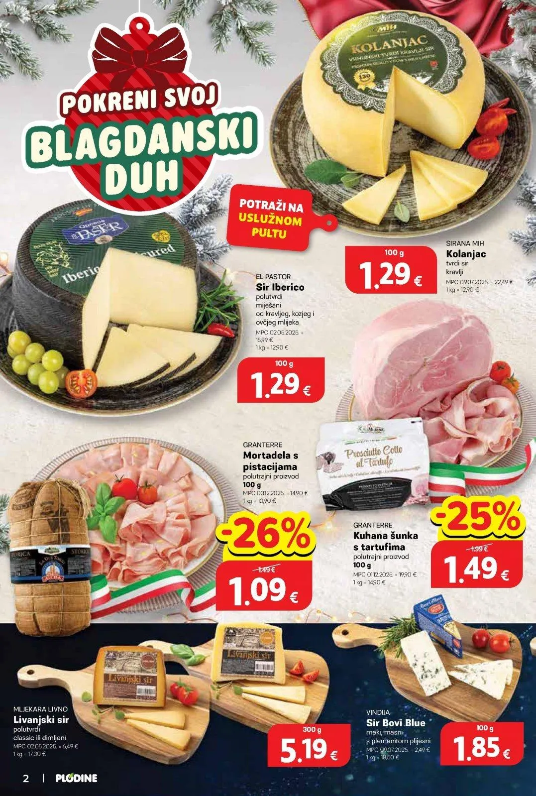 Katalog Plodine katalog do 16.12.2025 od 10. prosinca do 16. prosinca 2025. - Pregled Stranica 2