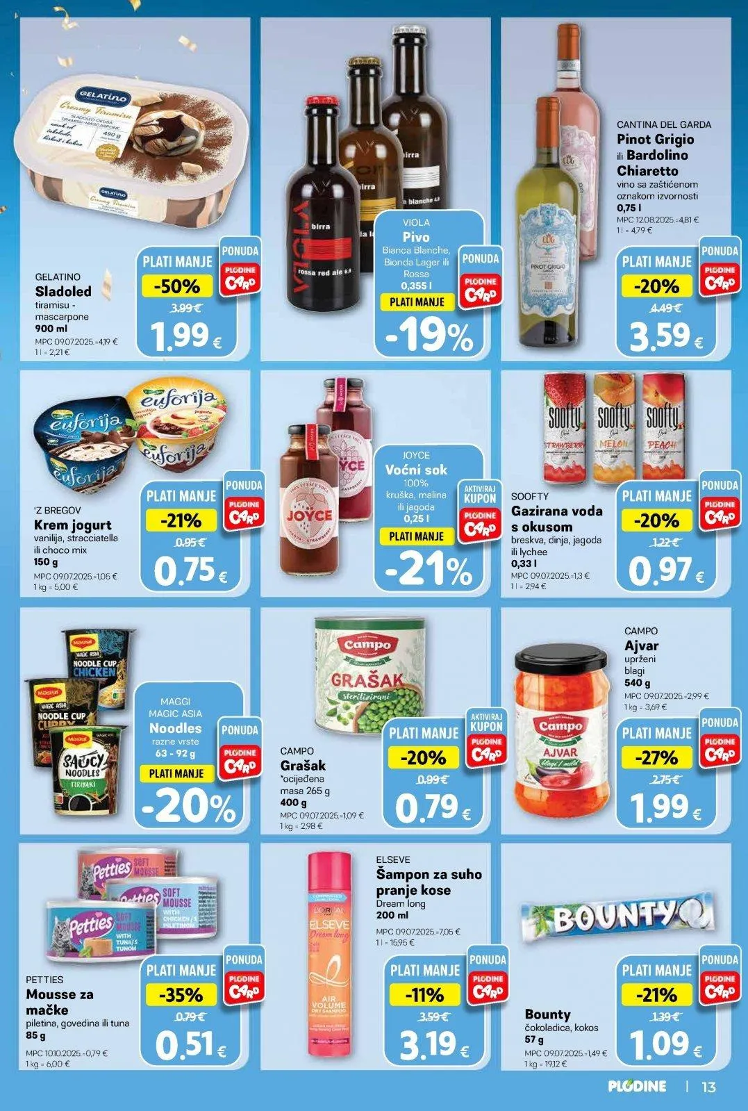 Katalog Plodine katalog do 17.03.2026 od 12. ožujka do 17. ožujka 2026. - Pregled Stranica 13