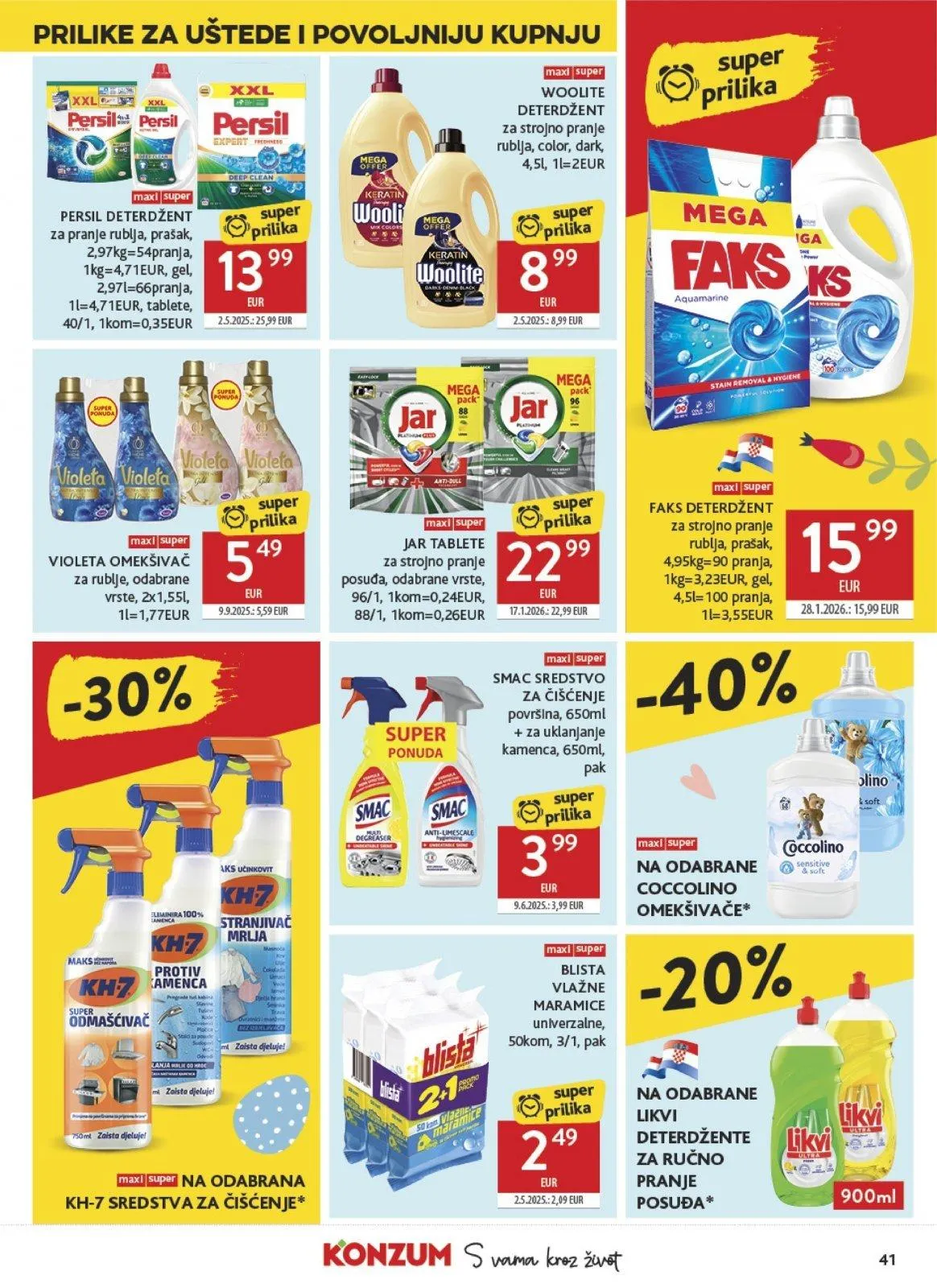 Katalog Konzum katalog do 04.04.2026 od 26. ožujka do 4. travnja 2026. - Pregled Stranica 41
