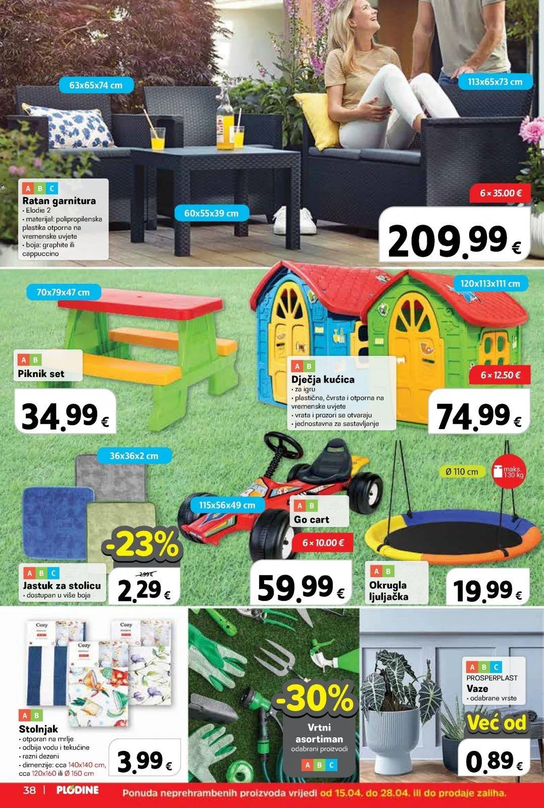 Katalog Plodine katalog do 21.04.2026 od 15. travnja do 21. travnja 2026. - Pregled Stranica 38