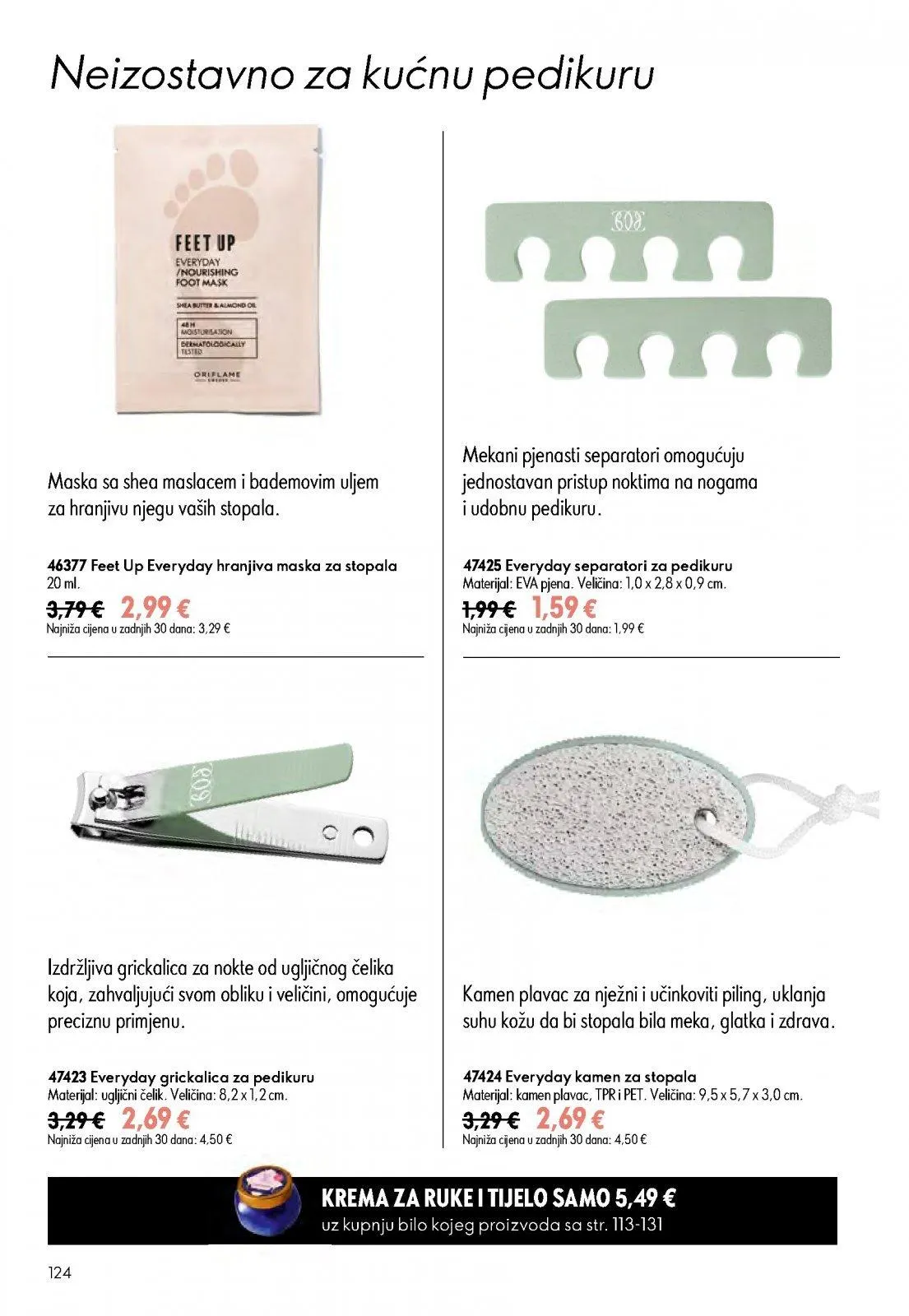 Katalog Oriflame katalog do 14.07.2026 od 26. lipnja do 14. srpnja 2026. - Pregled Stranica 124