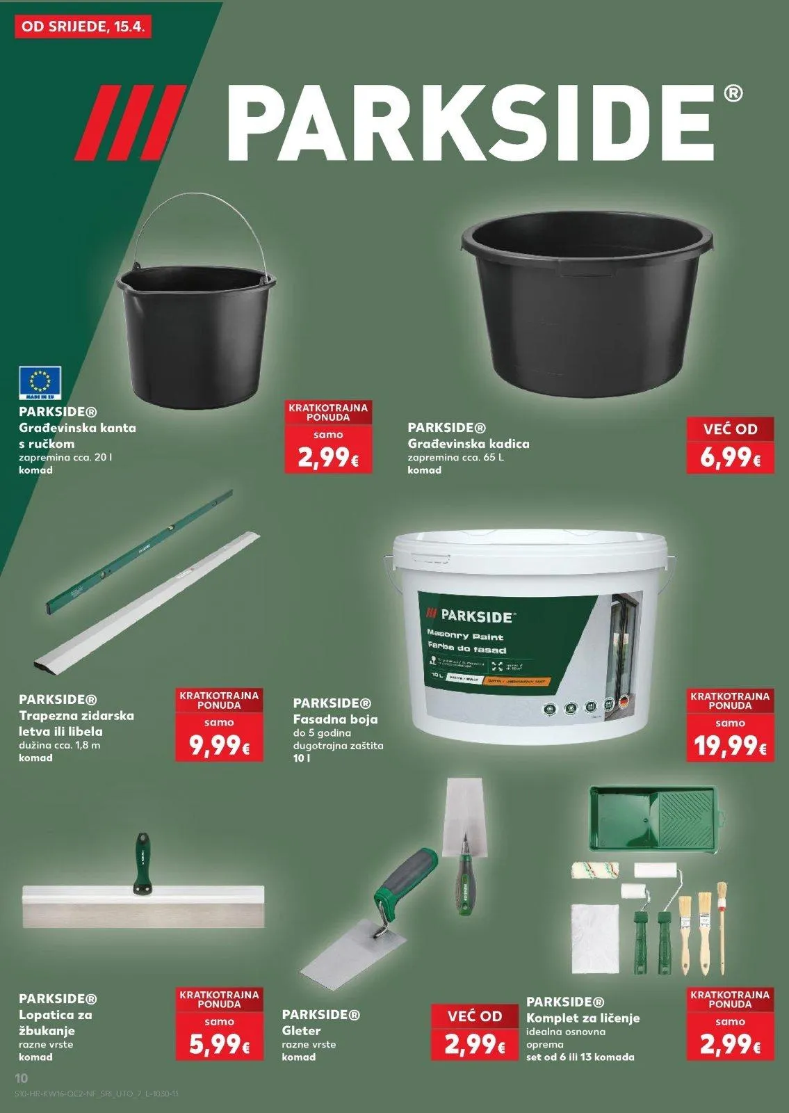 Katalog Kaufland katalog do 21.04.2026 od 15. travnja do 21. travnja 2026. - Pregled Stranica 10