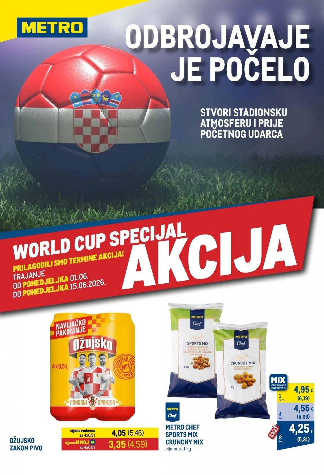 Katalog Metro katalog do 16.06.2026 od 9. lipnja do 16. lipnja 2026. - Pregled Stranica 1