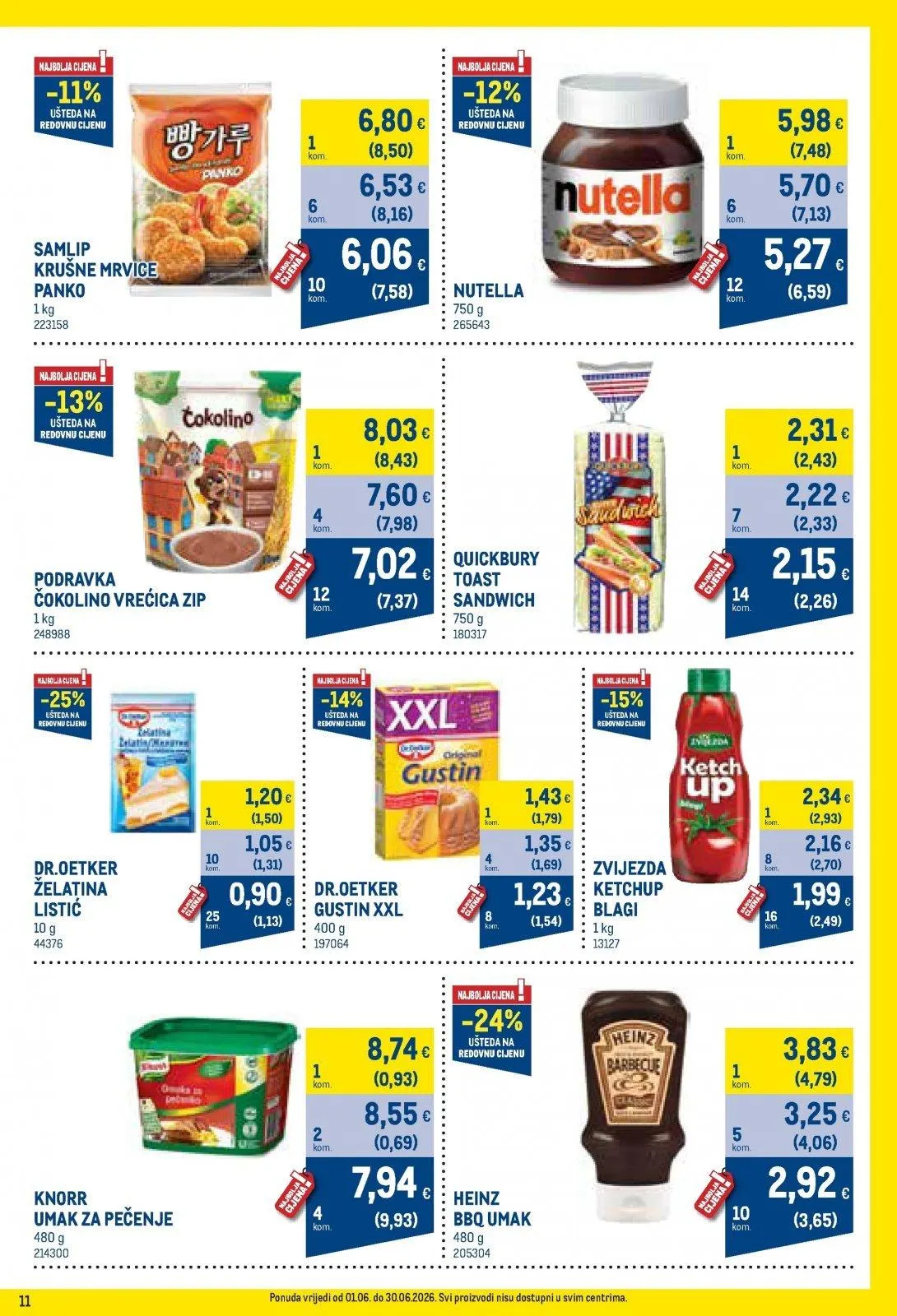 Katalog Metro katalog do 01.07.2026 od 9. lipnja do 1. srpnja 2026. - Pregled Stranica 11