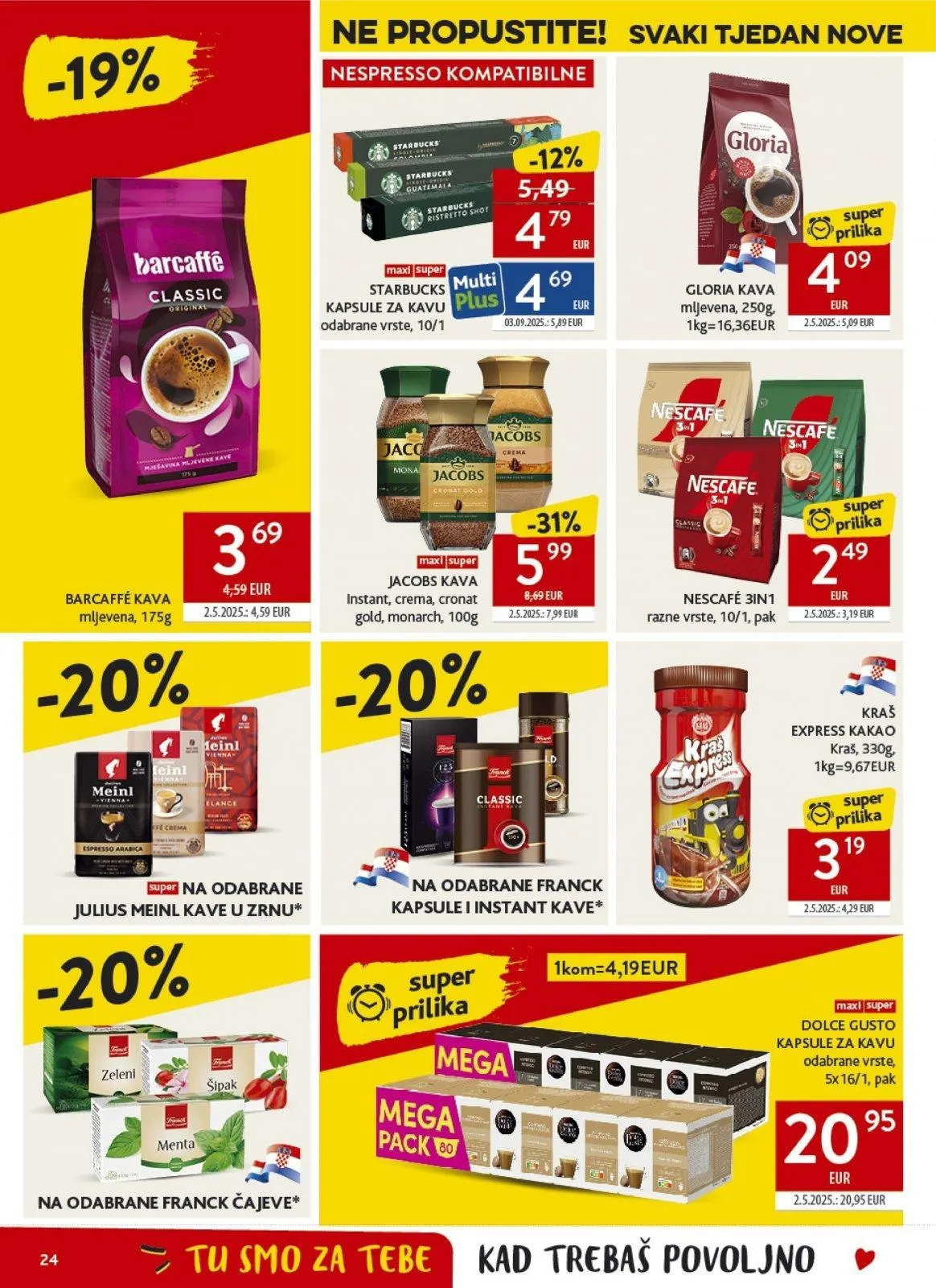 Katalog Konzum katalog do 14.04.2026 od 8. travnja do 14. travnja 2026. - Pregled Stranica 24