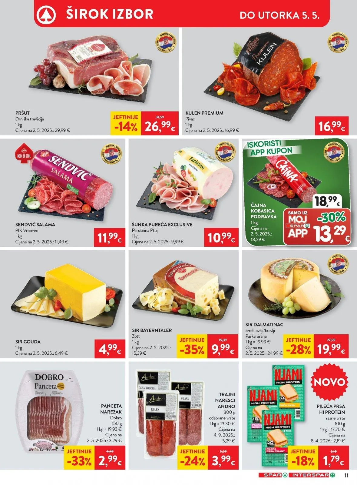 Katalog Interspar katalog do 05.05.2026 od 29. travnja do 5. svibnja 2026. - Pregled Stranica 10