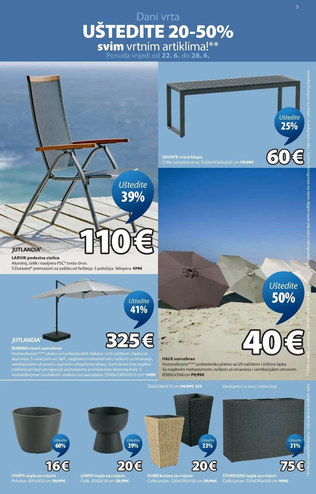 Katalog JYSK katalog do 28.07.2026 od 26. lipnja do 28. srpnja 2026. - Pregled Stranica 4