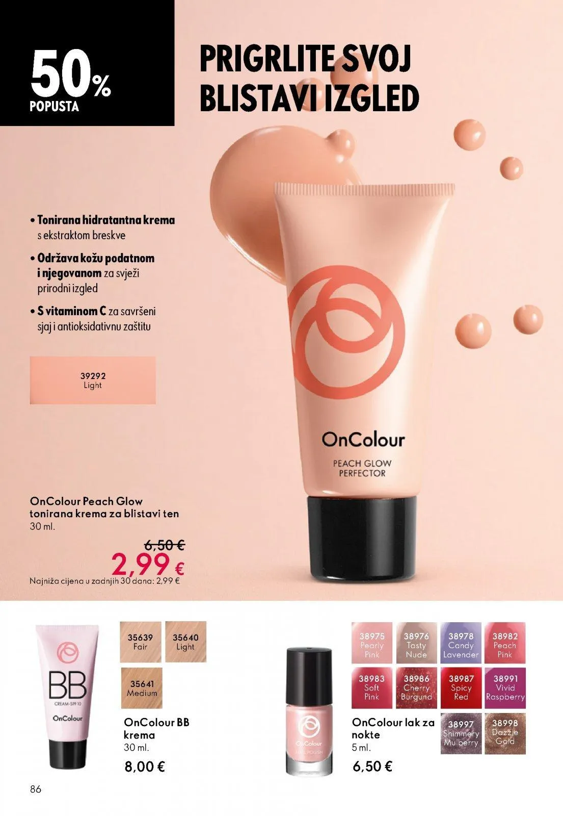 Katalog Oriflame katalog do 09.12.2025 od 3. prosinca do 9. prosinca 2025. - Pregled Stranica 86
