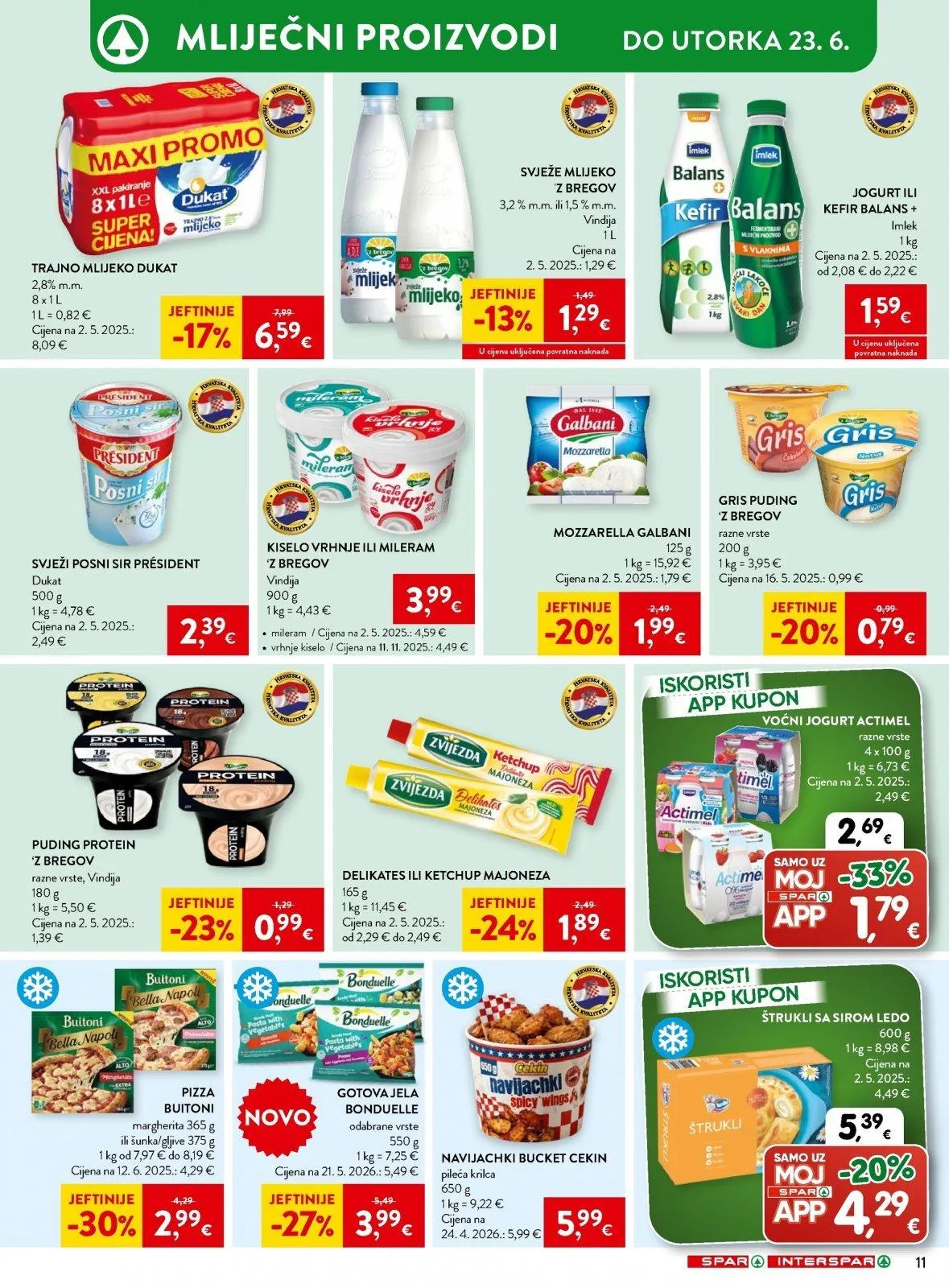 Katalog Interspar katalog do 23.06.2026 od 17. lipnja do 23. lipnja 2026. - Pregled Stranica 19