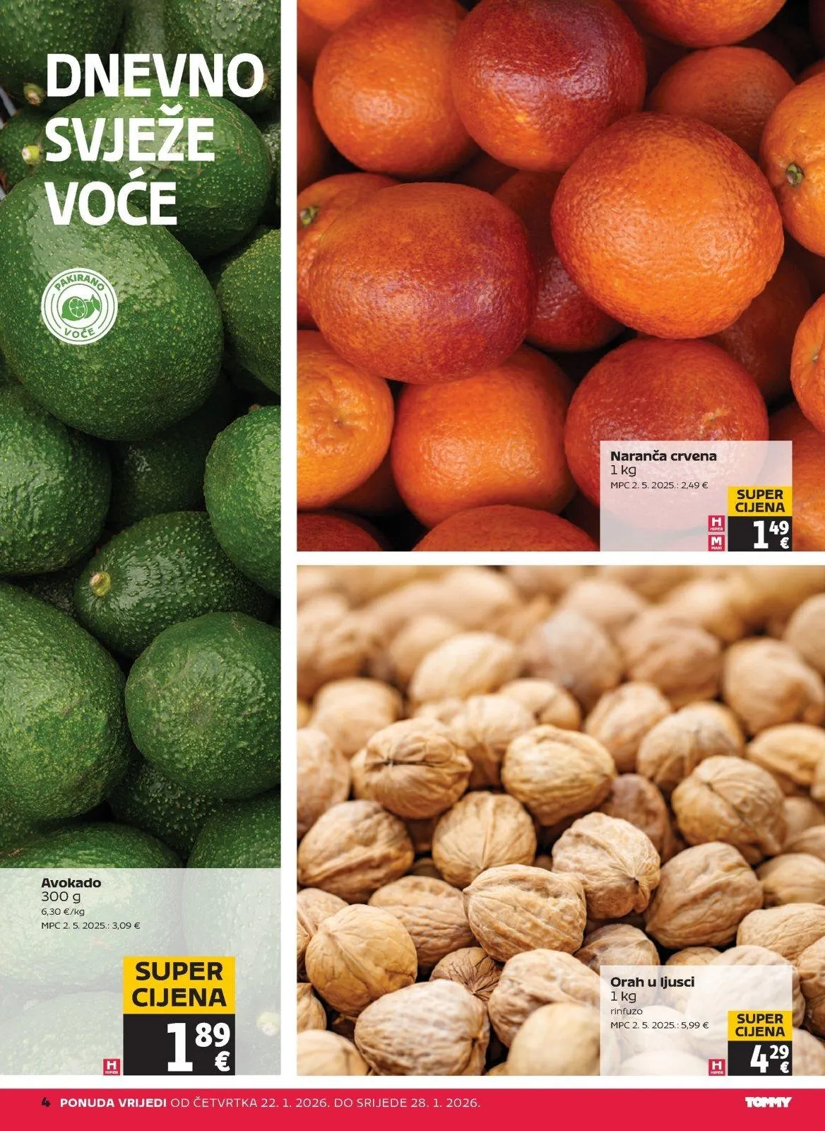 Katalog Tommy katalog do 28.01.2026 od 22. siječnja do 28. siječnja 2026. - Pregled Stranica 4