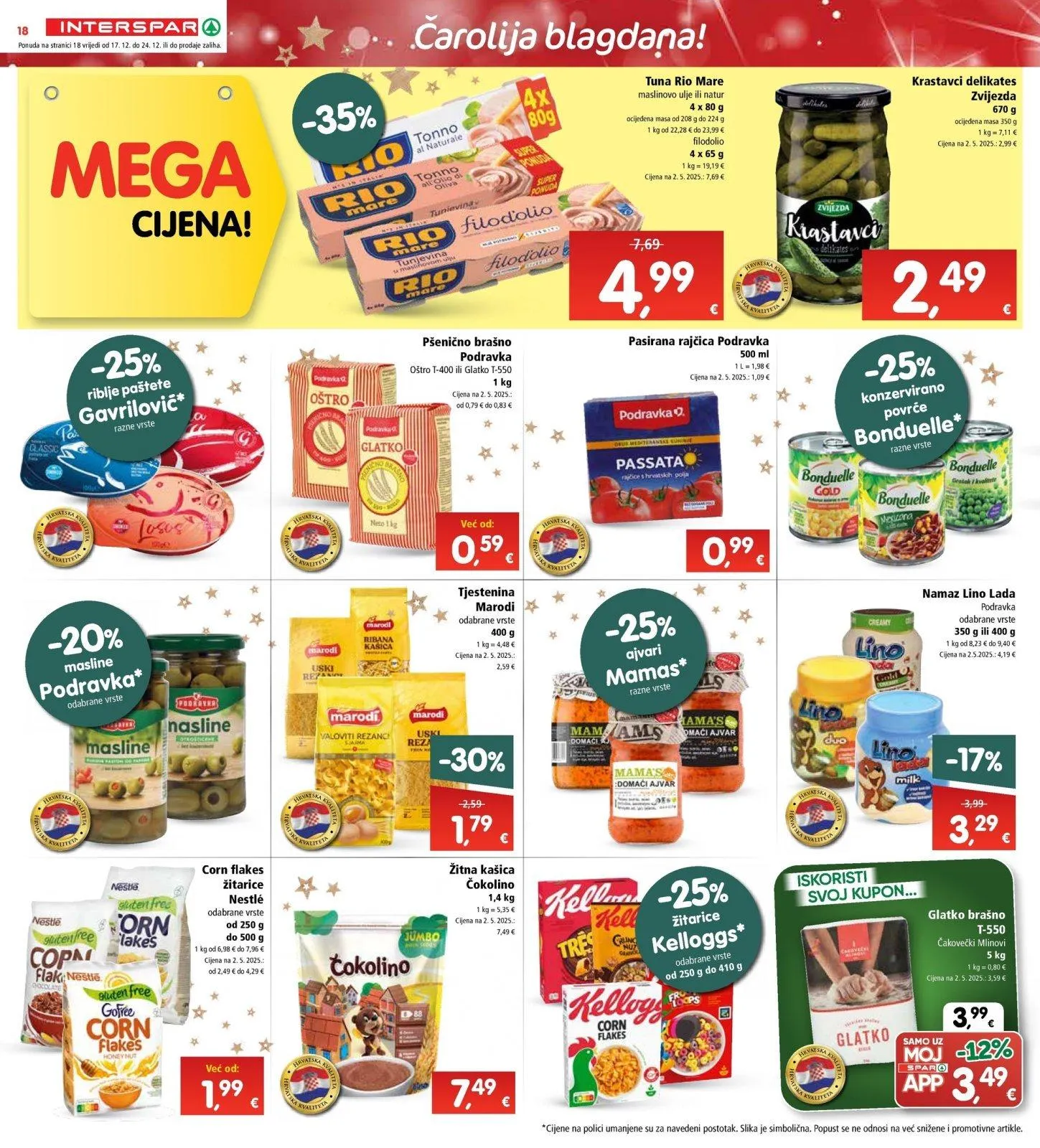 Katalog Interspar katalog do 23.12.2025 od 17. prosinca do 23. prosinca 2025. - Pregled Stranica 20