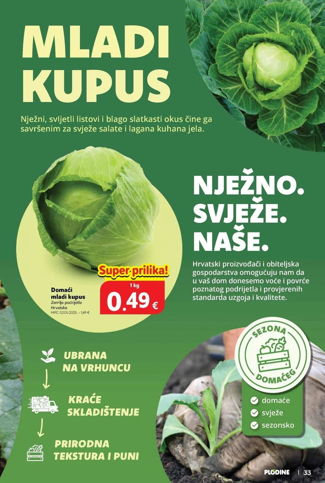 Katalog Plodine katalog do 23.06.2026 od 17. lipnja do 23. lipnja 2026. - Pregled Stranica 33