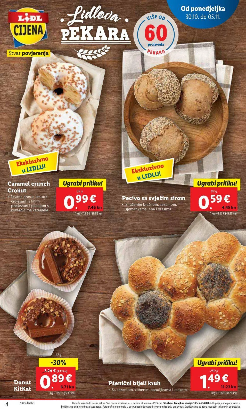 Katalog Lidl katalog do 05.11.2023 od 26. listopada do 5. studenoga 2023. - Pregled Stranica 4