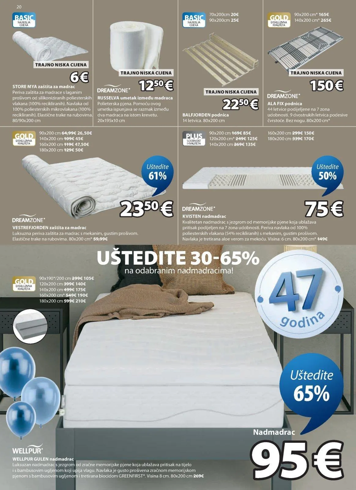 Katalog JYSK katalog do 17.05.2026 od 9. travnja do 17. svibnja 2026. - Pregled Stranica 21