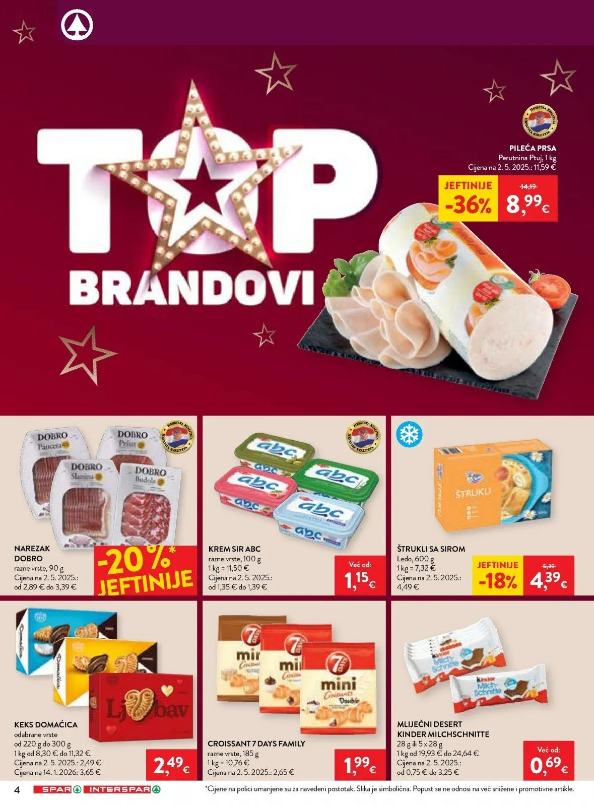 Katalog Spar katalog do 17.02.2026 od 11. veljače do 17. veljače 2026. - Pregled Stranica 4