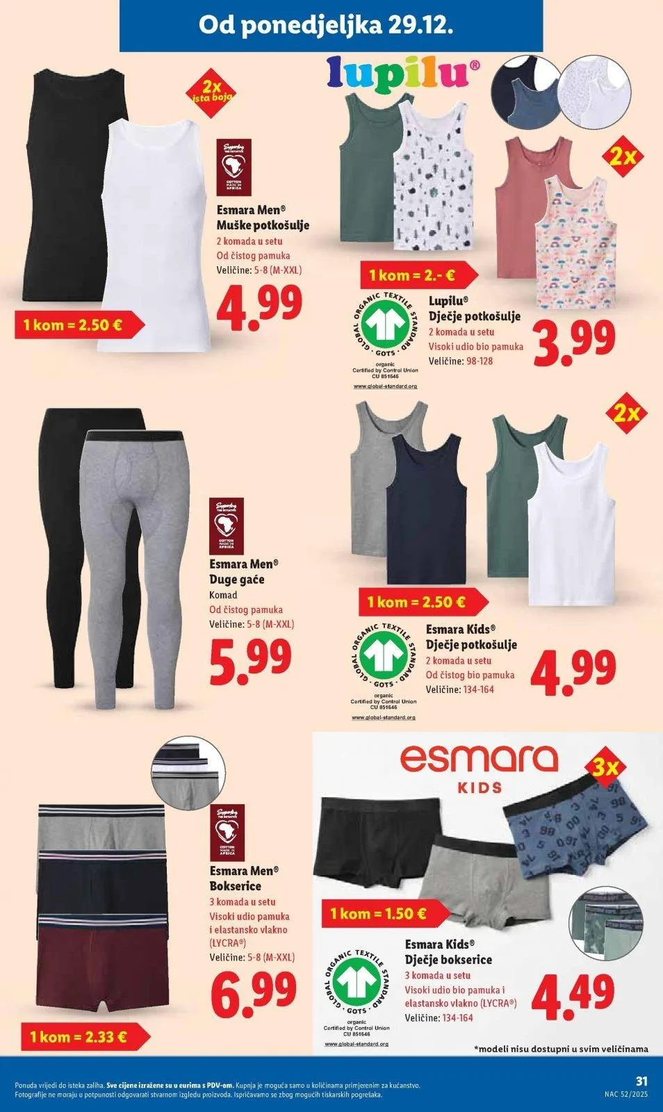Katalog Lidl katalog do 05.01.2026 od 18. prosinca do 5. siječnja 2026. - Pregled Stranica 31