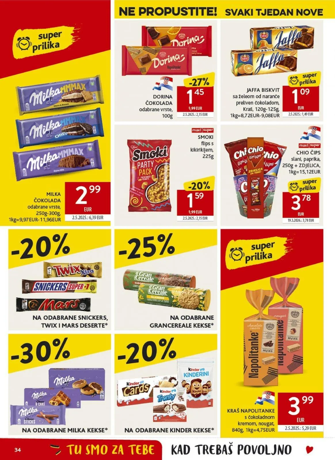 Katalog Konzum katalog do 28.04.2026 od 22. travnja do 28. travnja 2026. - Pregled Stranica 34