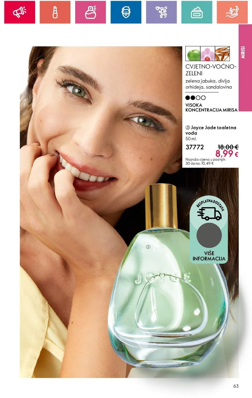 Katalog Oriflame katalog do 11.09.2024 od 29. kolovoza do 11. rujna 2024. - Pregled Stranica 63