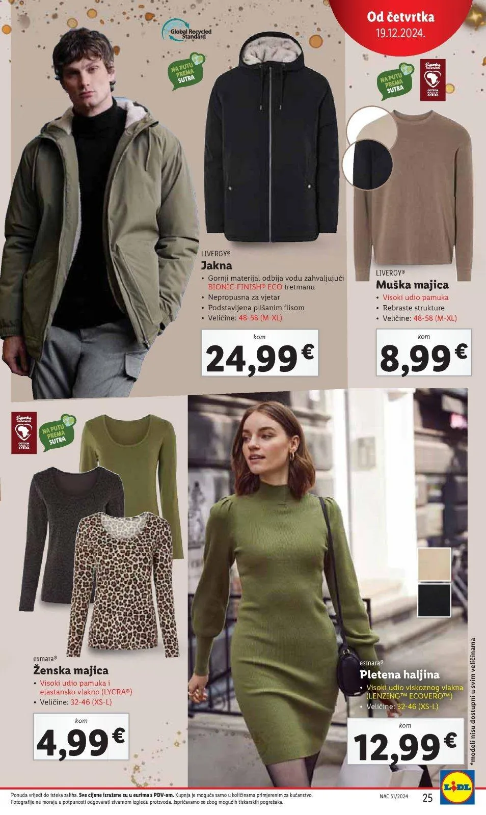 Katalog Lidl katalog do 24.12.2024 od 20. prosinca do 24. prosinca 2024. - Pregled Stranica 25