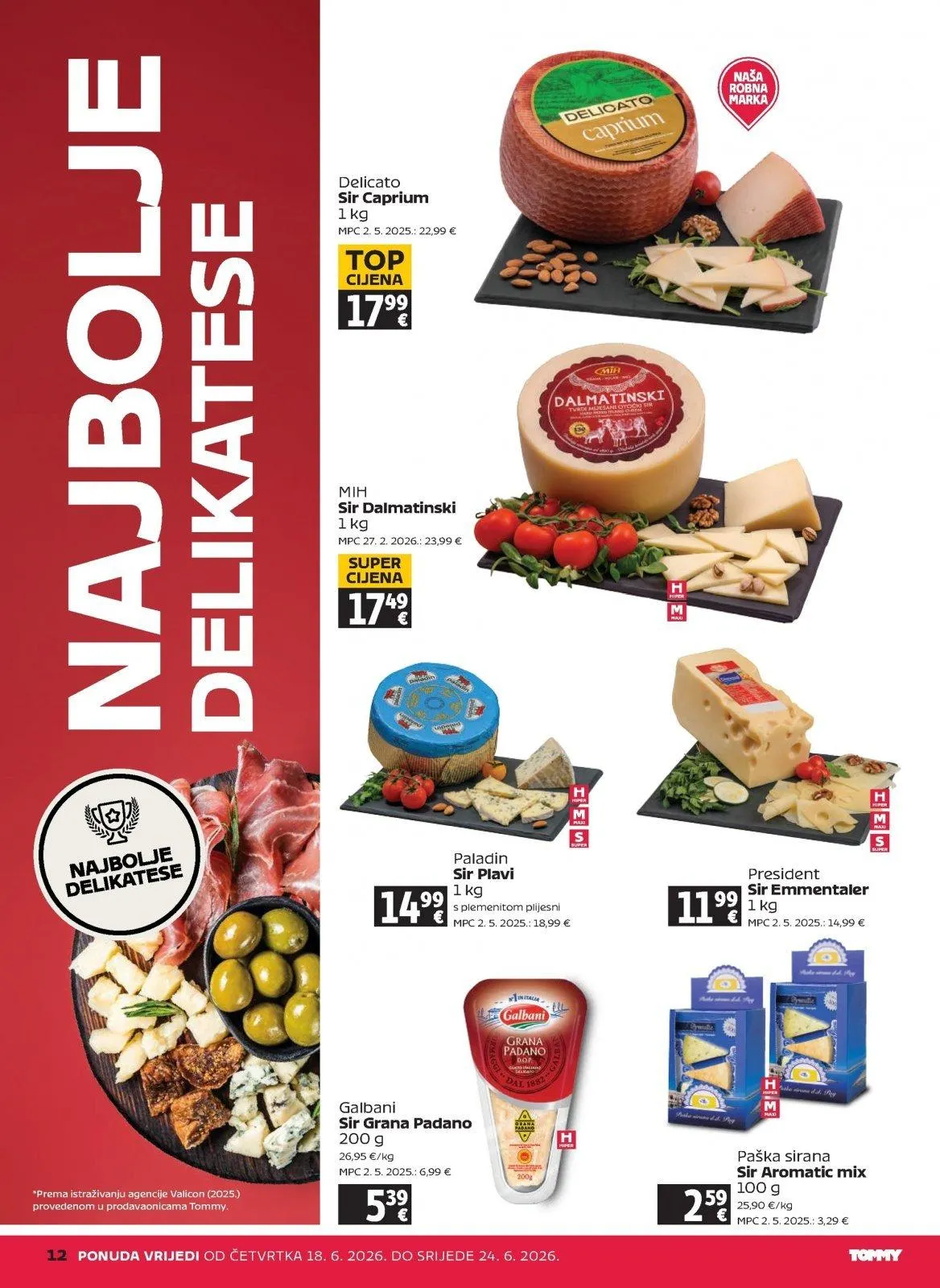 Katalog Tommy katalog do 24.06.2026 od 18. lipnja do 24. lipnja 2026. - Pregled Stranica 12