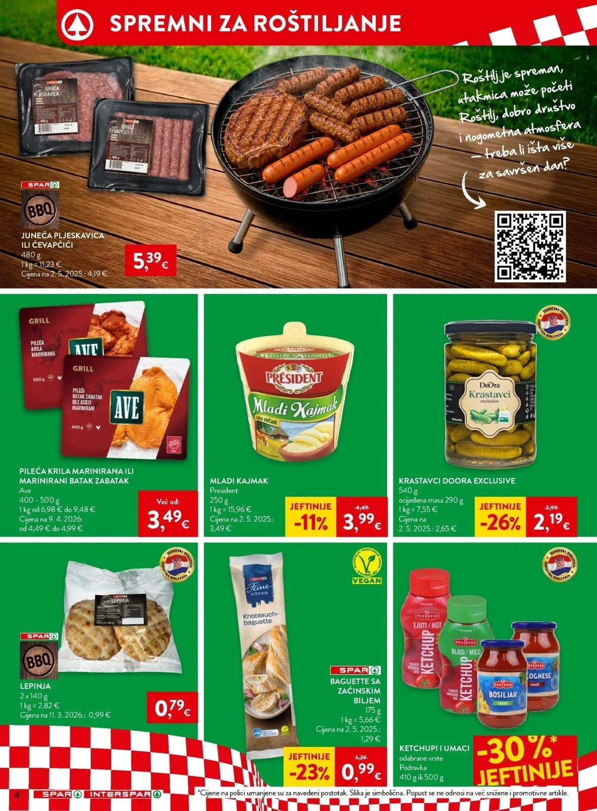 Katalog Interspar katalog do 16.06.2026 od 10. lipnja do 16. lipnja 2026. - Pregled Stranica 4