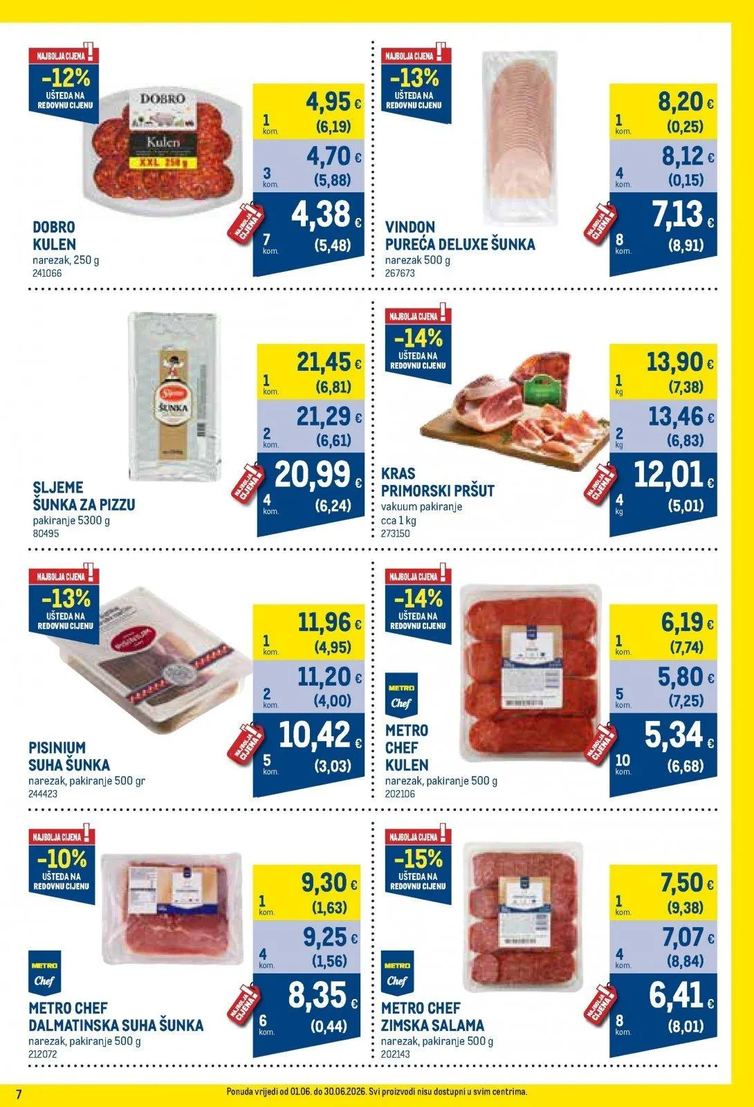 Katalog Metro katalog do 01.07.2026 od 9. lipnja do 1. srpnja 2026. - Pregled Stranica 7