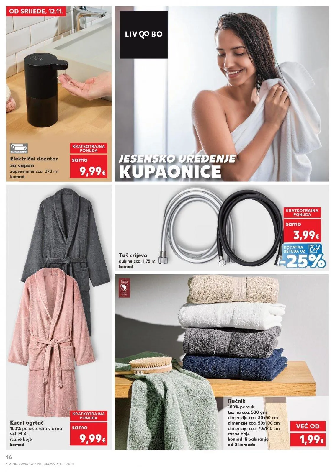 Katalog Kaufland katalog do 18.11.2025 od 12. studenoga do 18. studenoga 2025. - Pregled Stranica 16