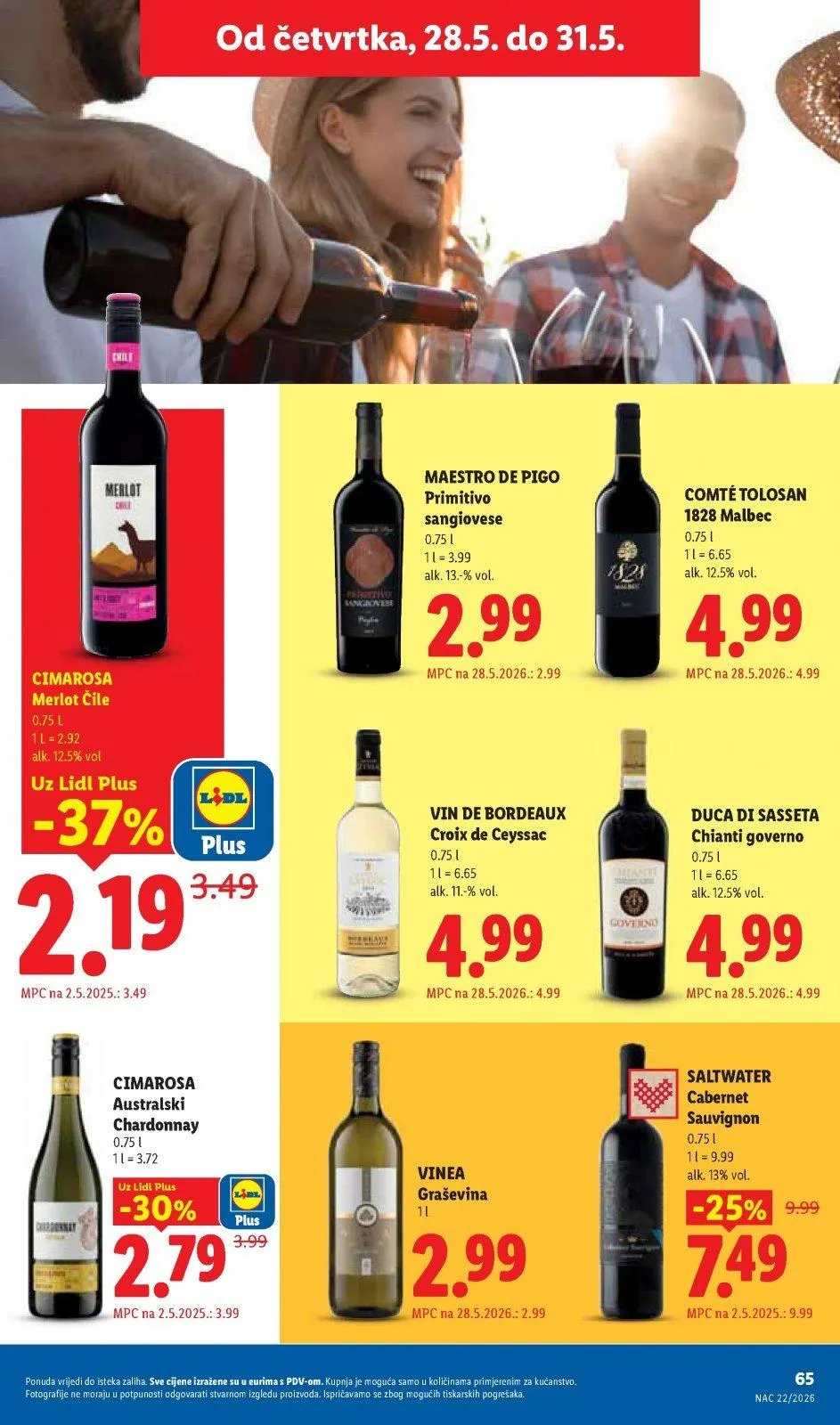 Katalog Lidl katalog do 31.05.2026 od 21. svibnja do 31. svibnja 2026. - Pregled Stranica 65