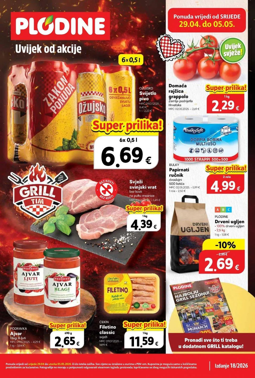 Katalog Plodine katalog do 05.05.2026 od 29. travnja do 5. svibnja 2026. - Pregled Stranica 1