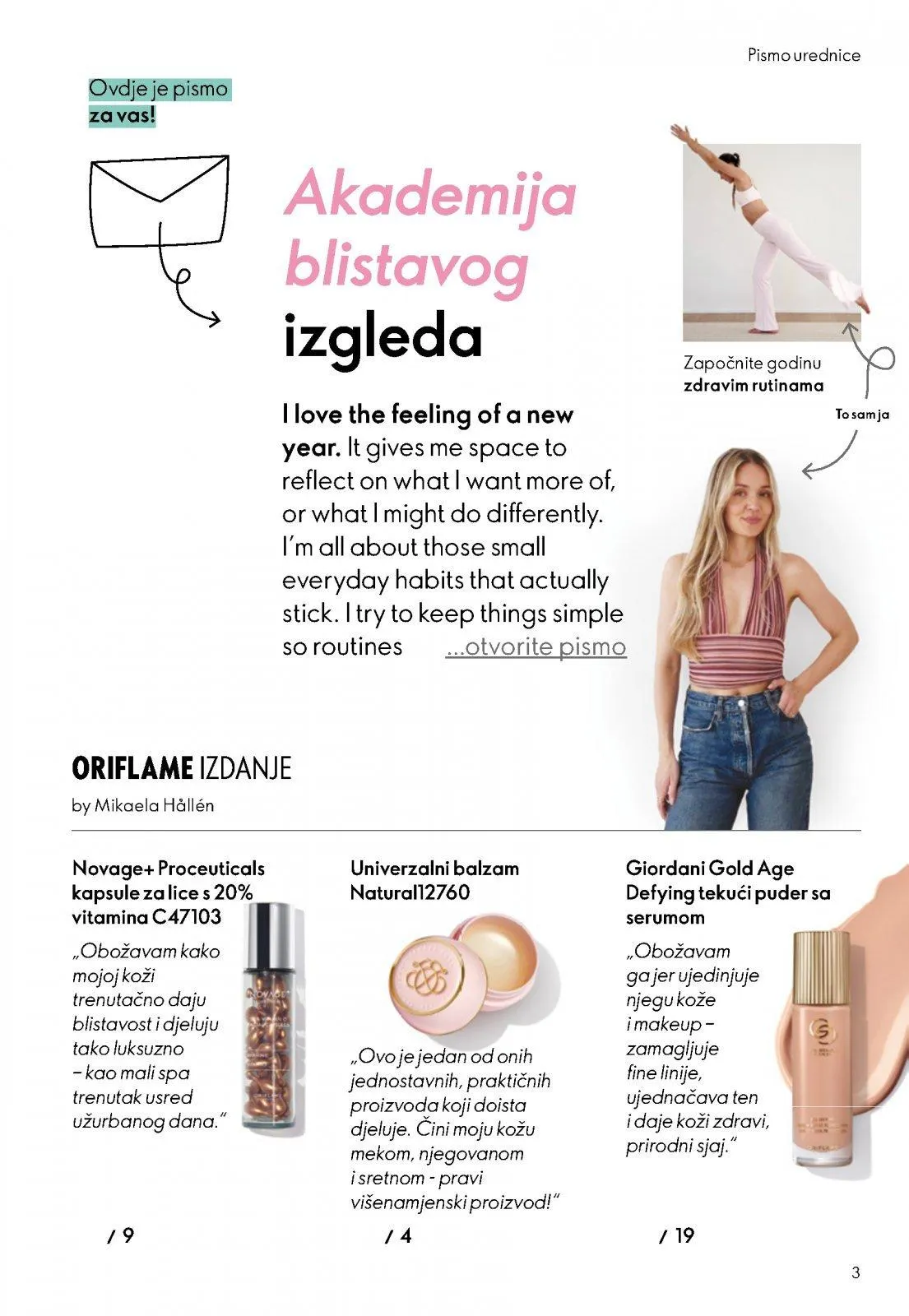 Katalog Oriflame katalog do 27.01.2026 od 6. siječnja do 27. siječnja 2026. - Pregled Stranica 3