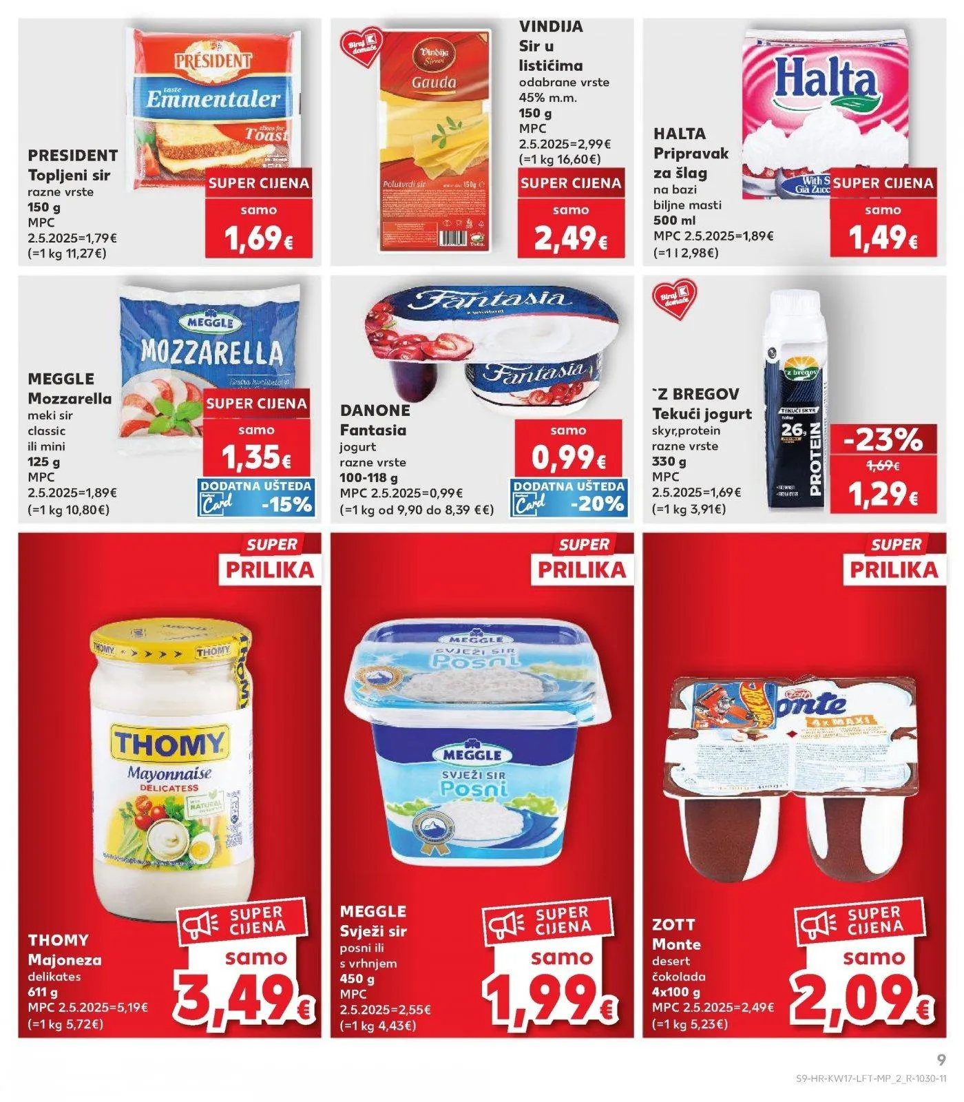 Katalog Kaufland katalog do 28.04.2026 od 22. travnja do 28. travnja 2026. - Pregled Stranica 9