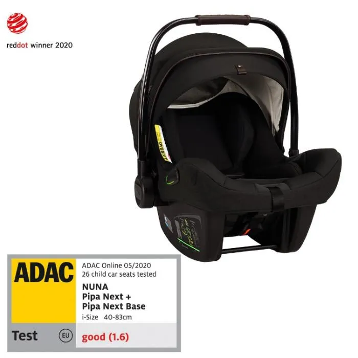 Nuna autosjedalica Pipa Next i-Size, Grupa 0+ (0-13 kg) (40-83 cm)