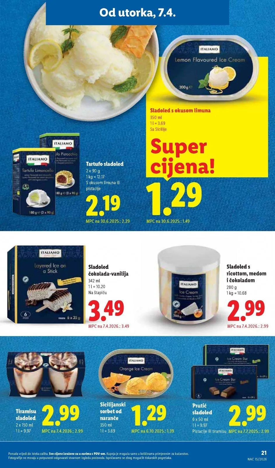 Katalog Lidl katalog do 12.04.2026 od 2. travnja do 12. travnja 2026. - Pregled Stranica 21