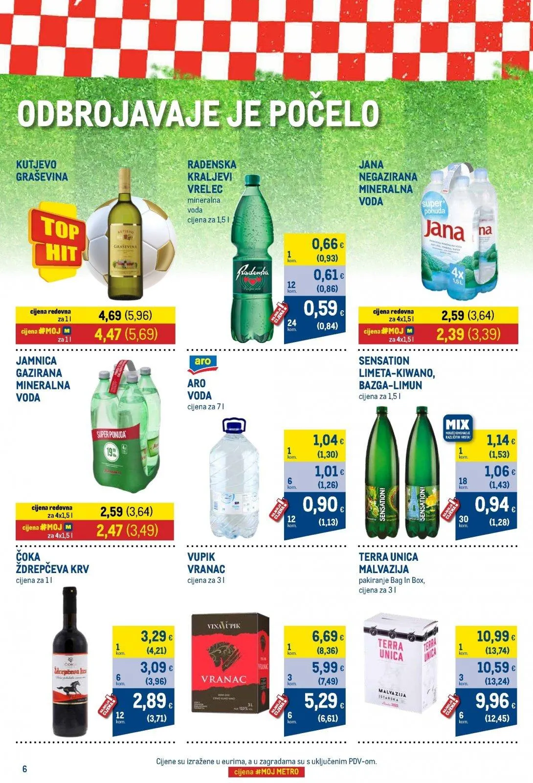 Katalog Metro katalog do 16.06.2026 od 9. lipnja do 16. lipnja 2026. - Pregled Stranica 6